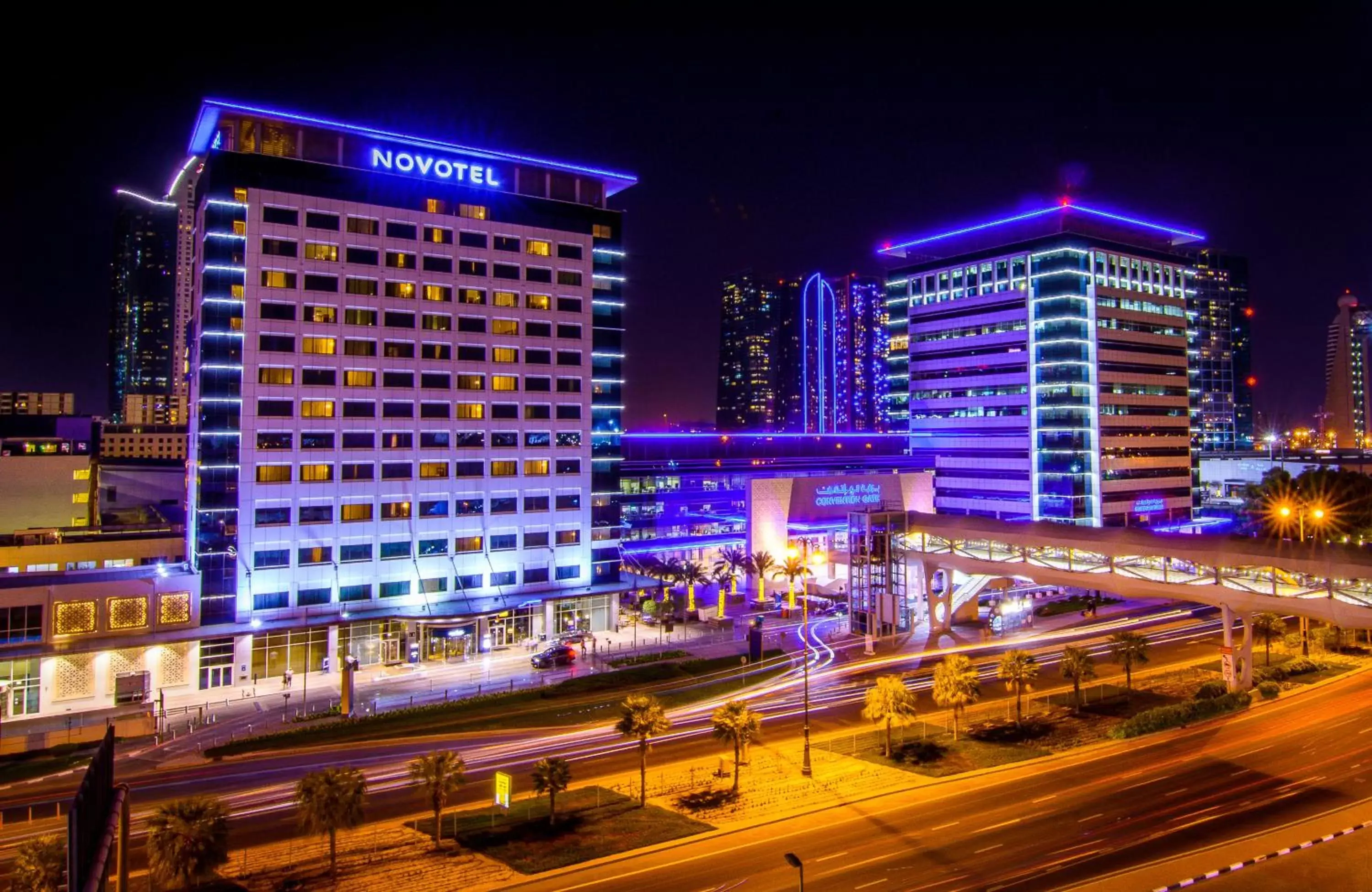 Night in Novotel World Trade Centre Dubai