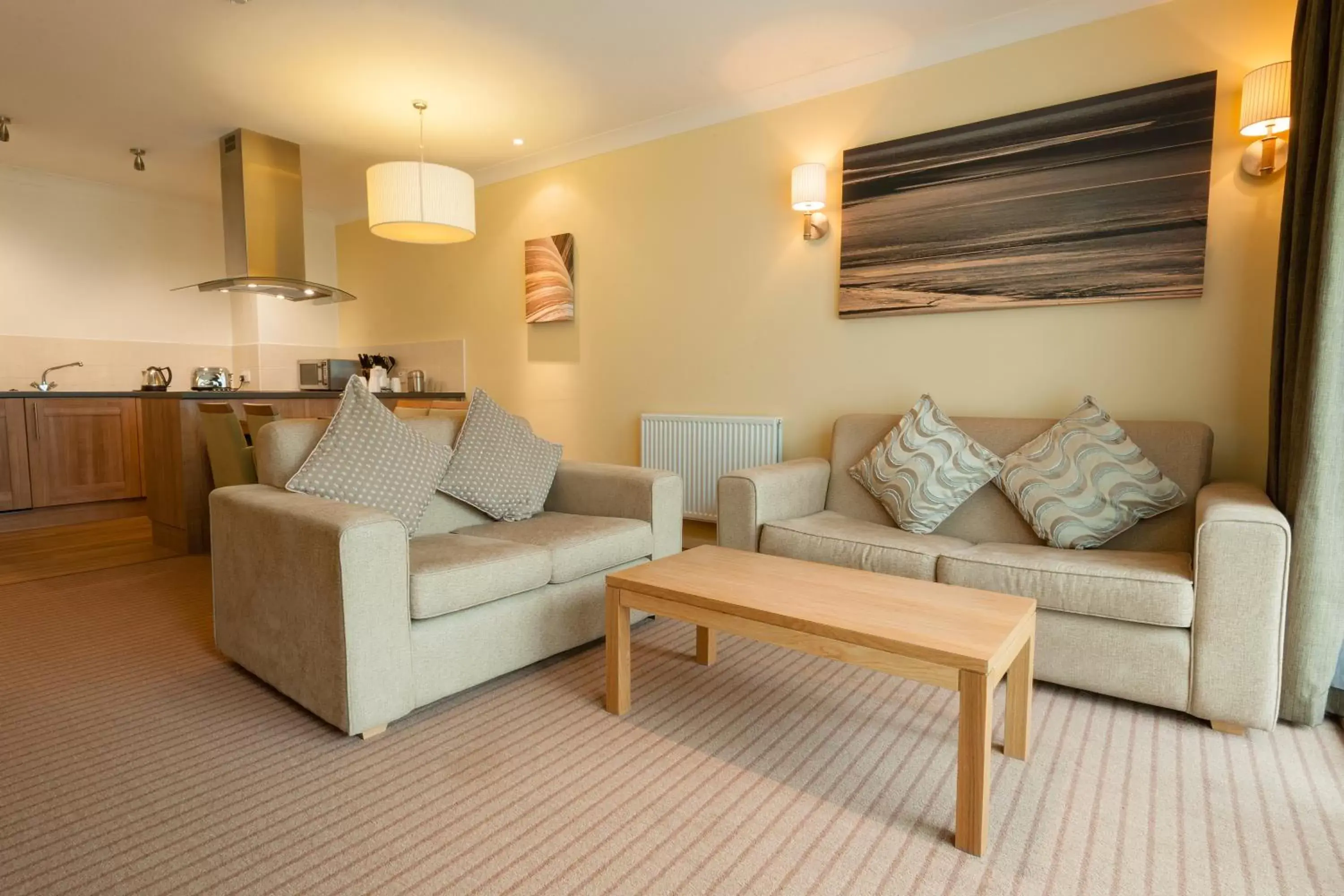 Living room, Seating Area in De Vere Cotswold Water Park