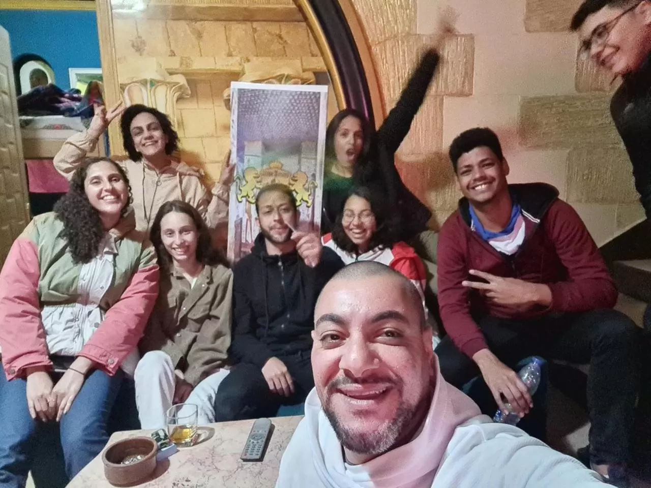 People, Family in Castle Hotel