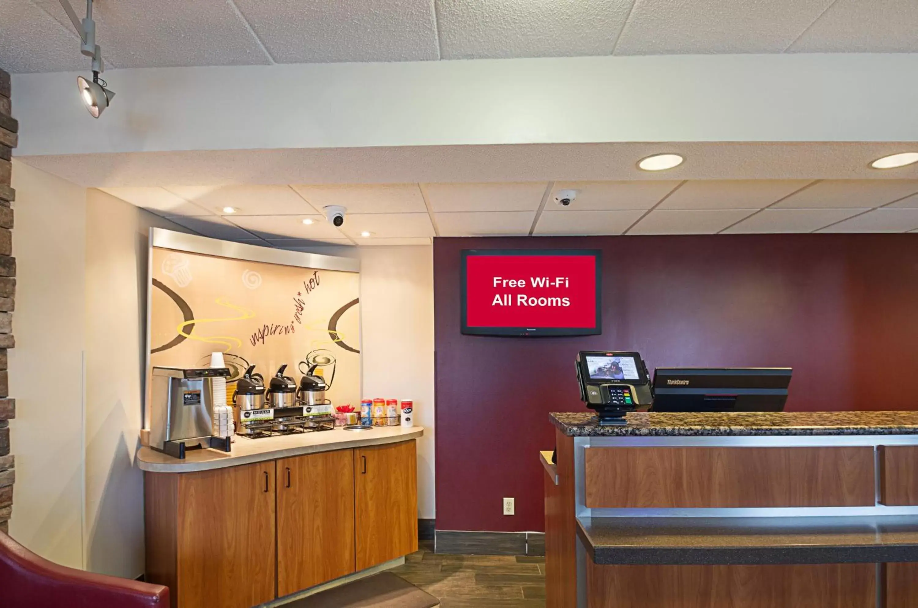 Lobby or reception, Lobby/Reception in Red Roof Inn Madison, WI