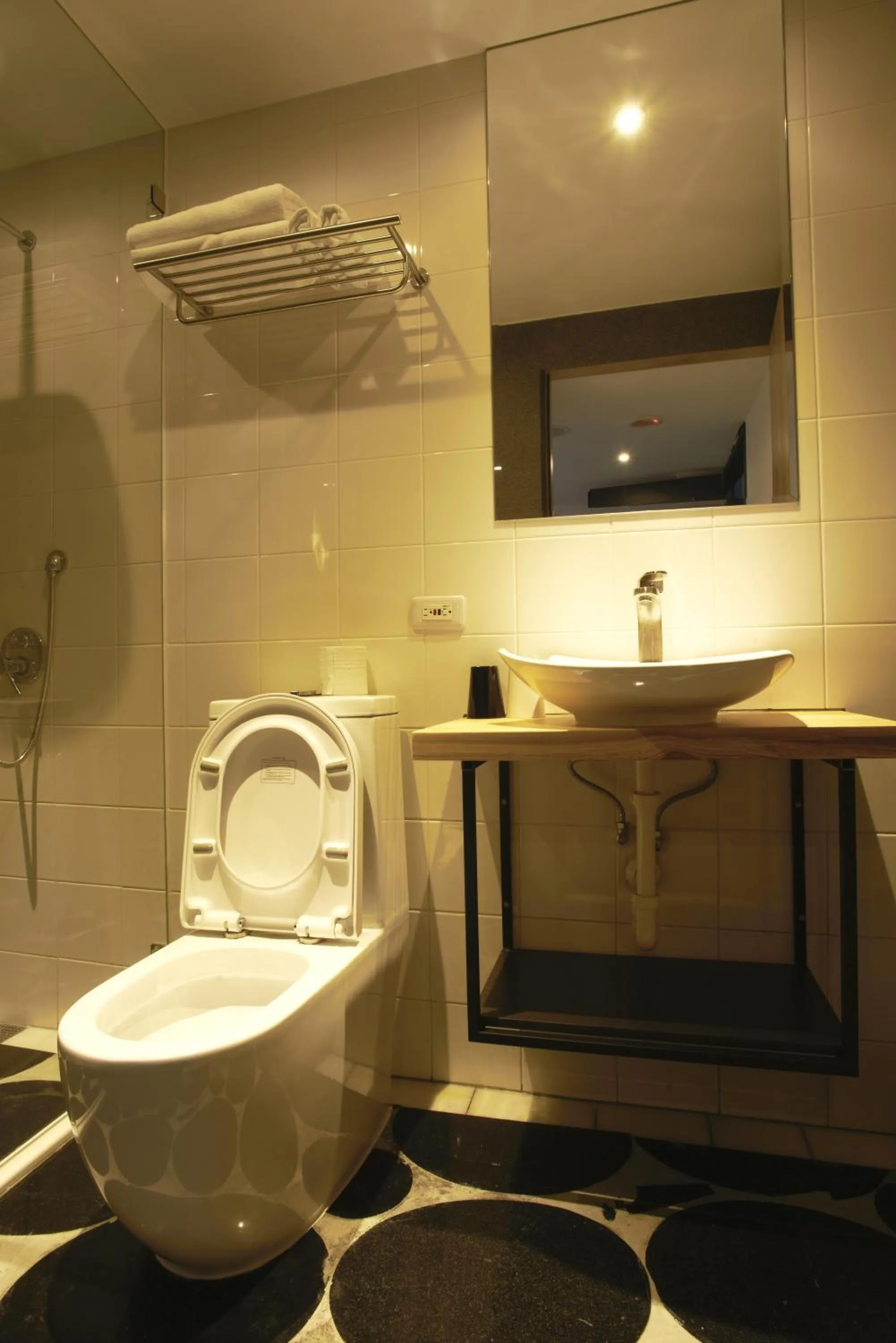 Toilet in Hotel That