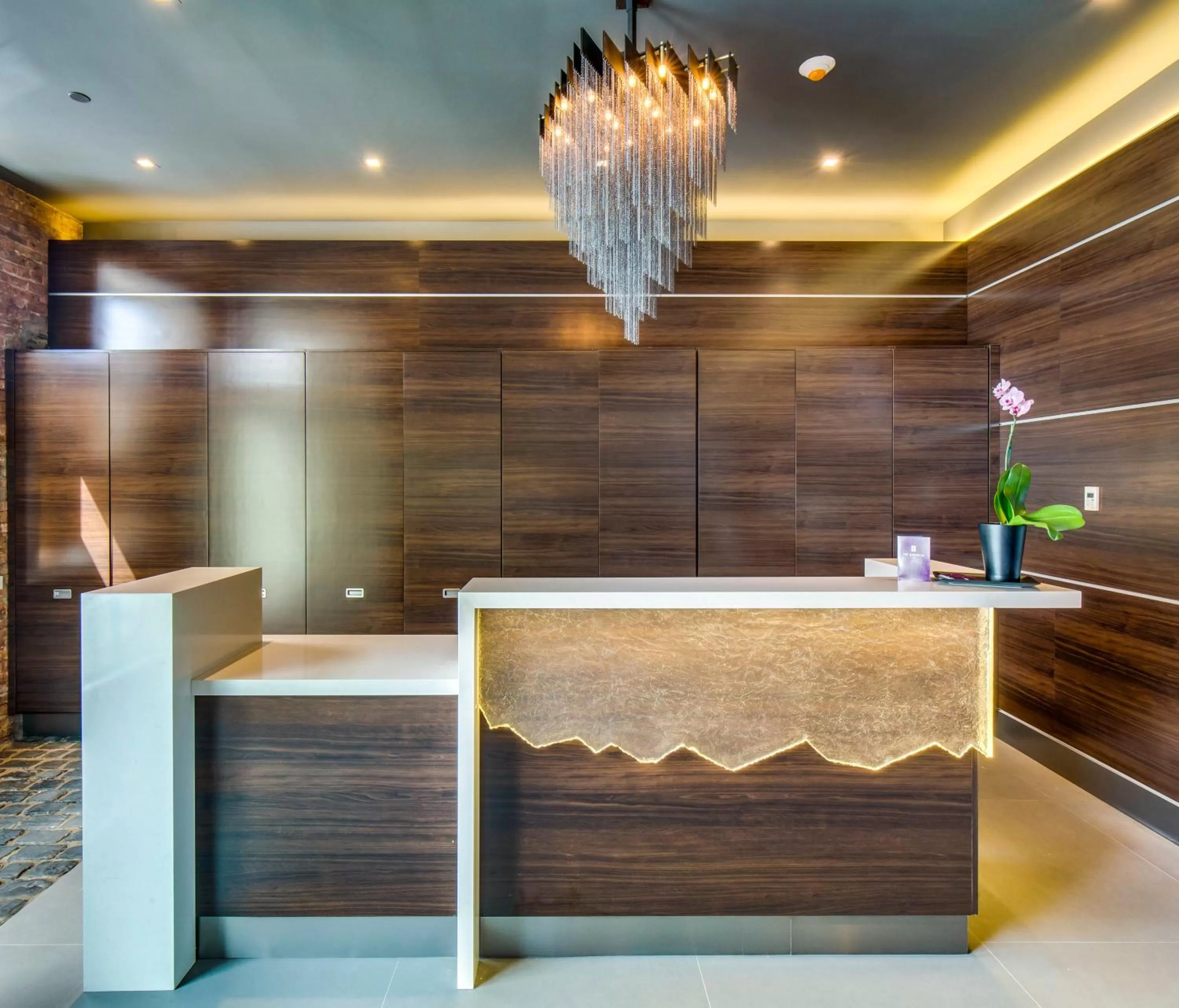 Lobby or reception in The Brooklyn