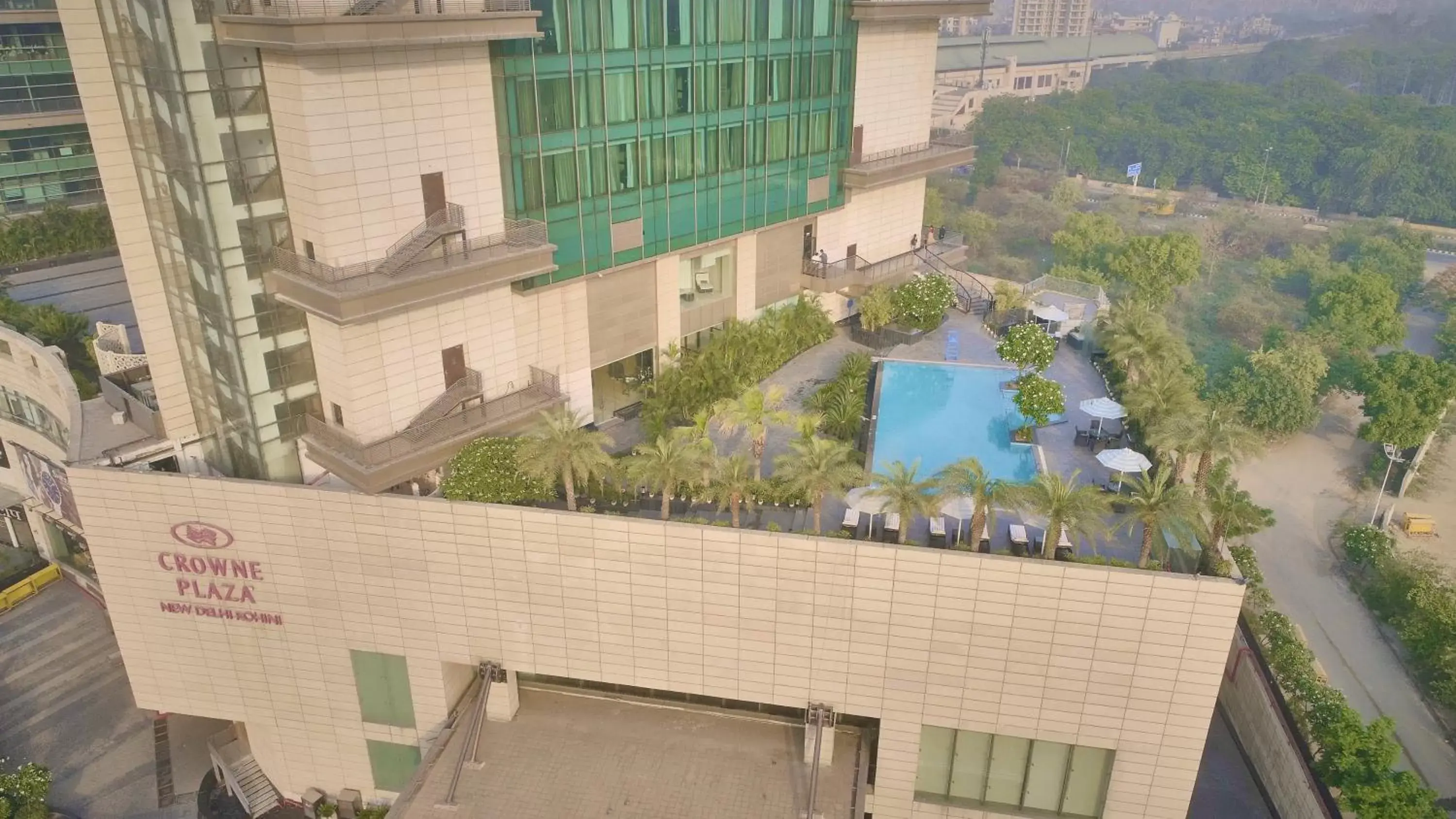 Bird's eye view in Crowne Plaza New Delhi Rohini, an IHG Hotel