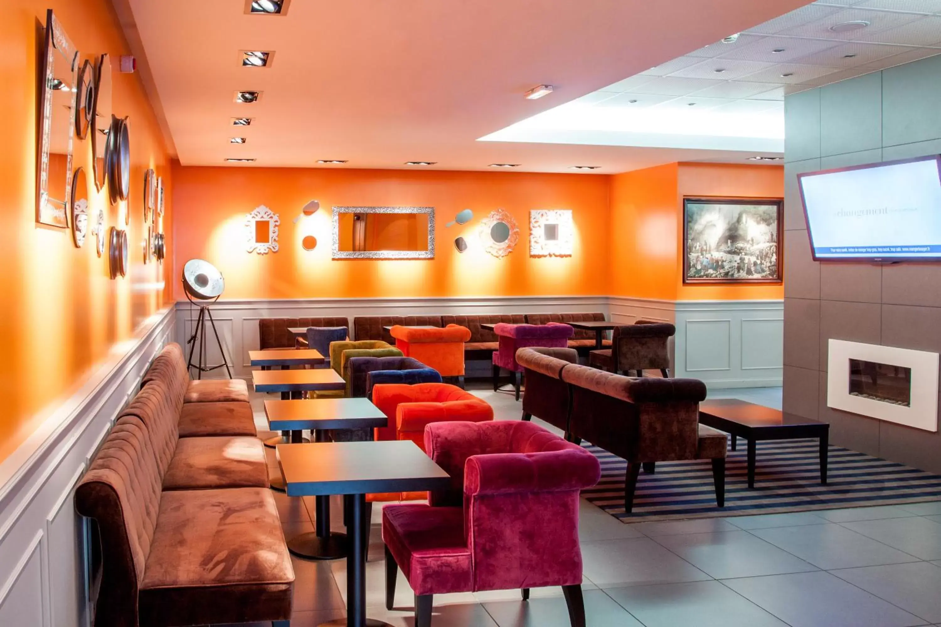 Lounge or bar in Hôtel Panorama Lounge or bar in Hôtel Panorama