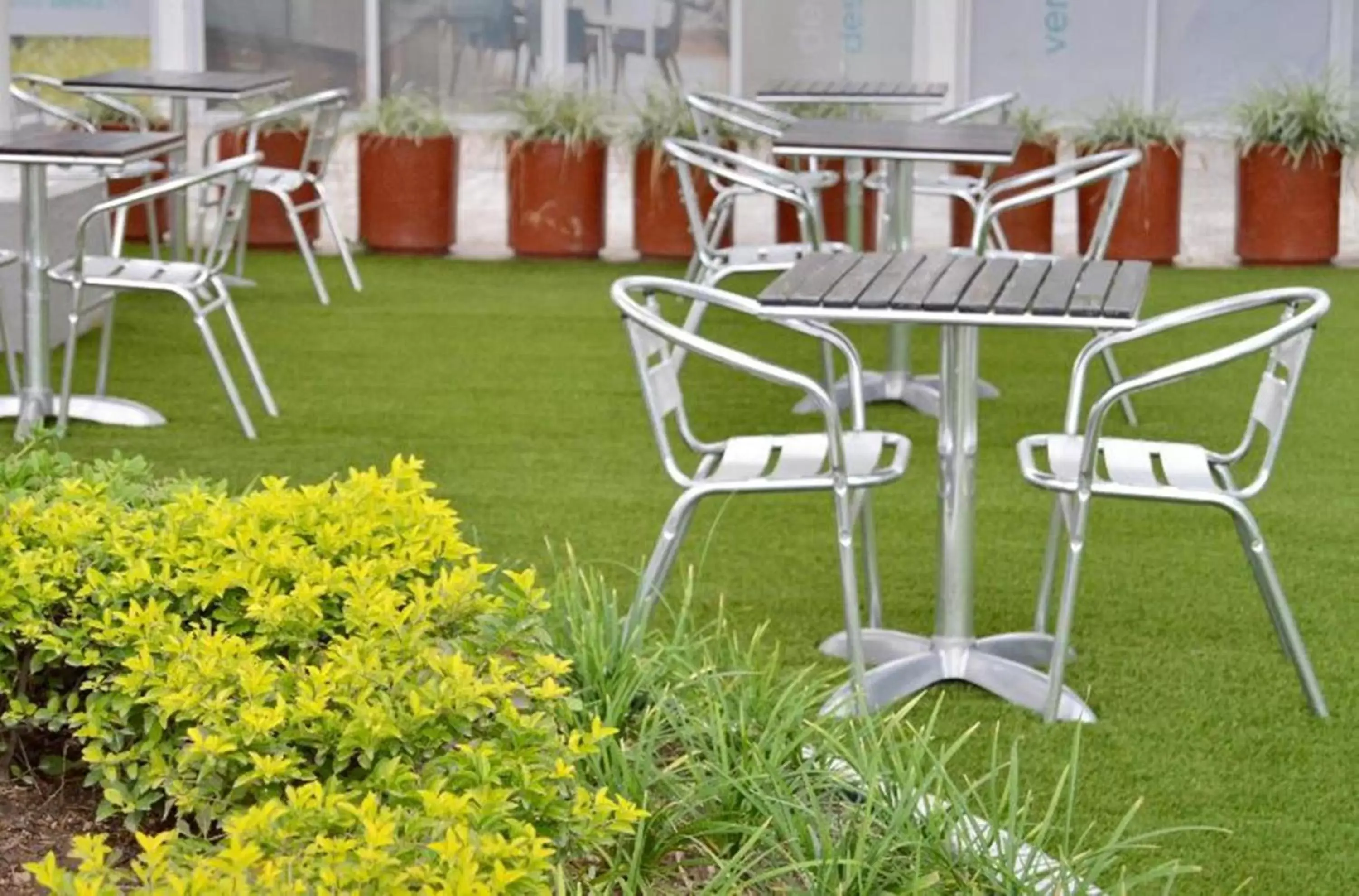 Balcony/Terrace, Garden in Holiday Inn Express Guadalajara Iteso, an IHG Hotel