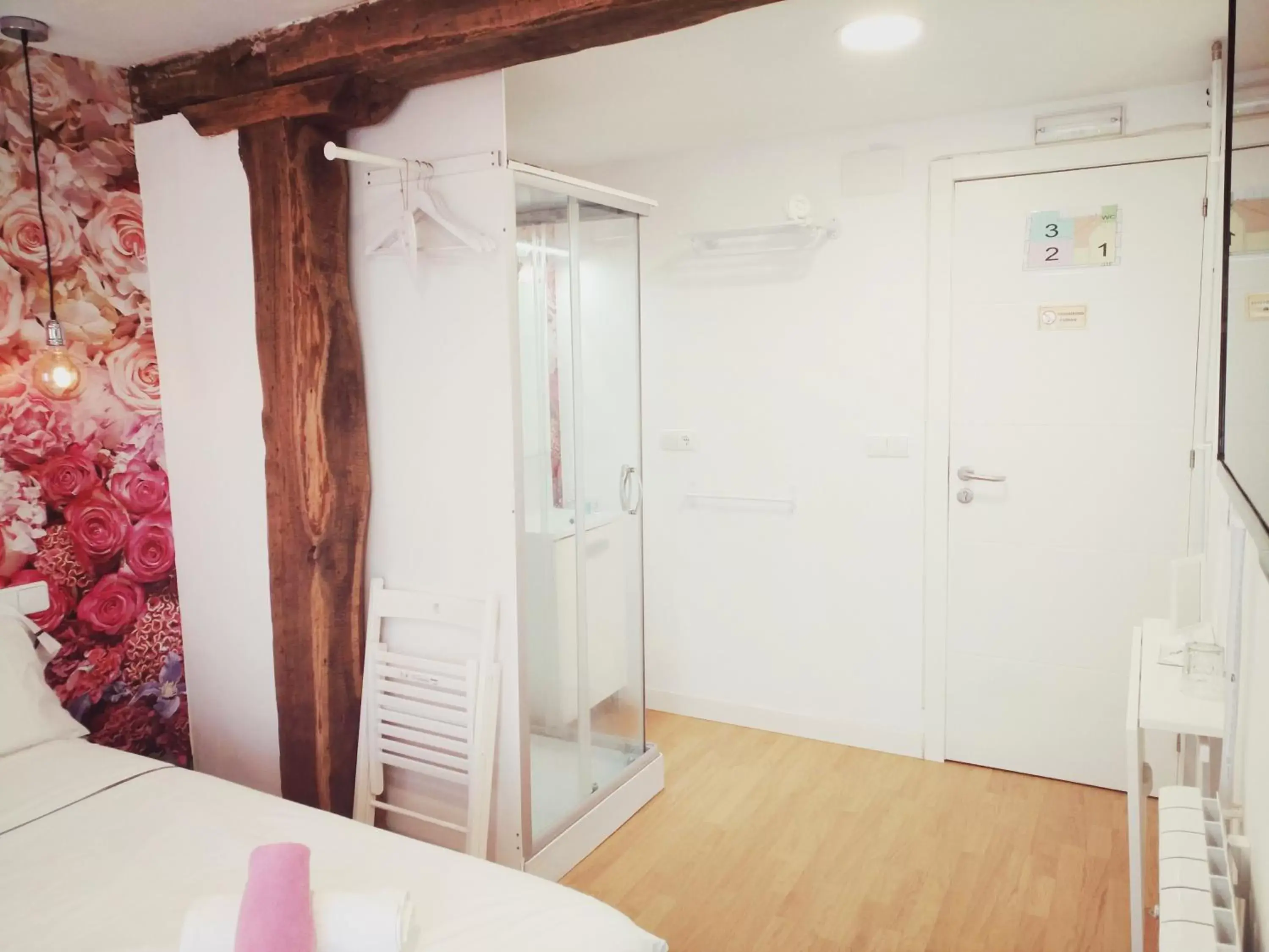 Shower, Bathroom in Rin Rooms