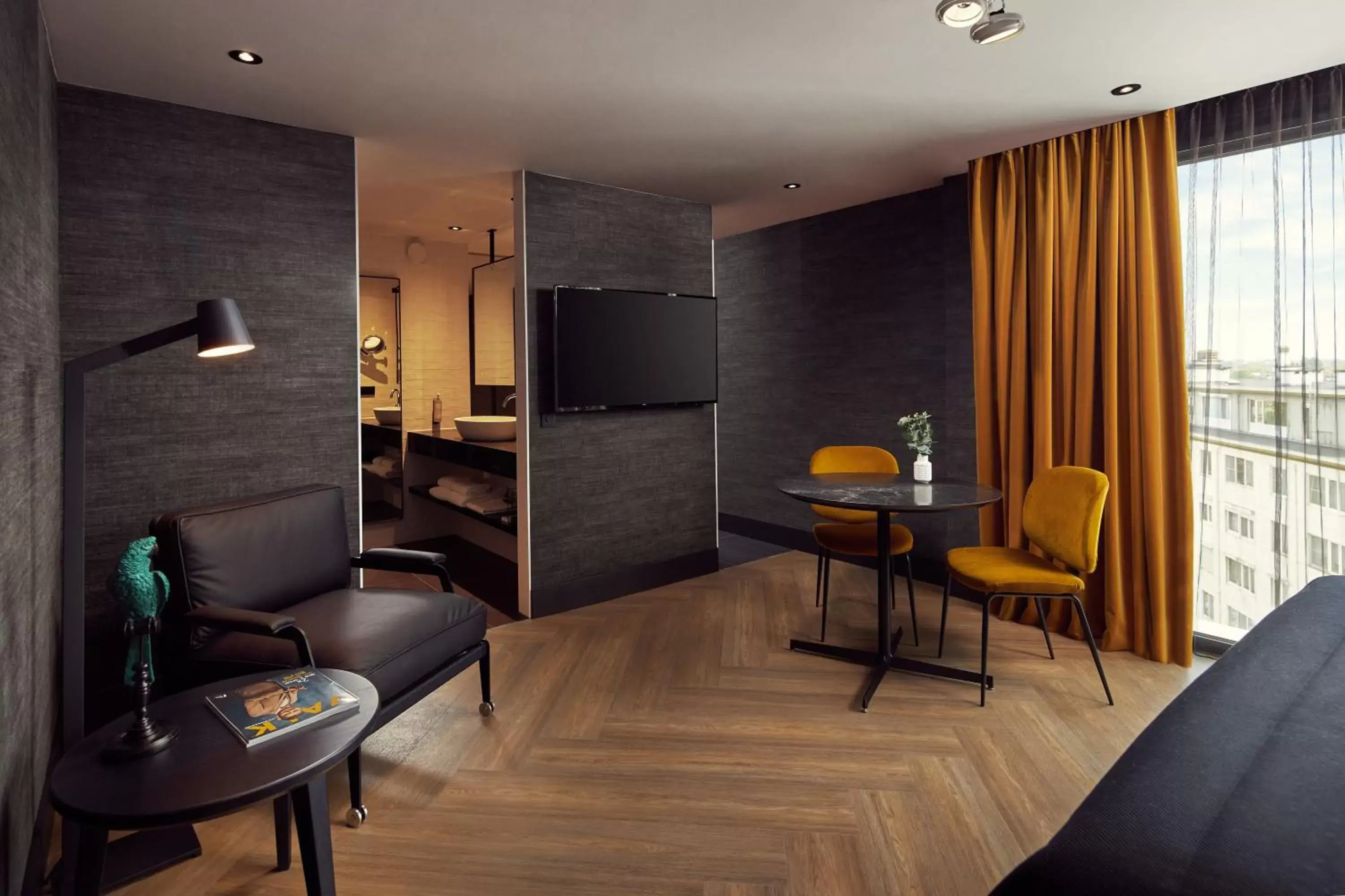 TV and multimedia, Seating Area in Van der Valk Hotel Antwerpen