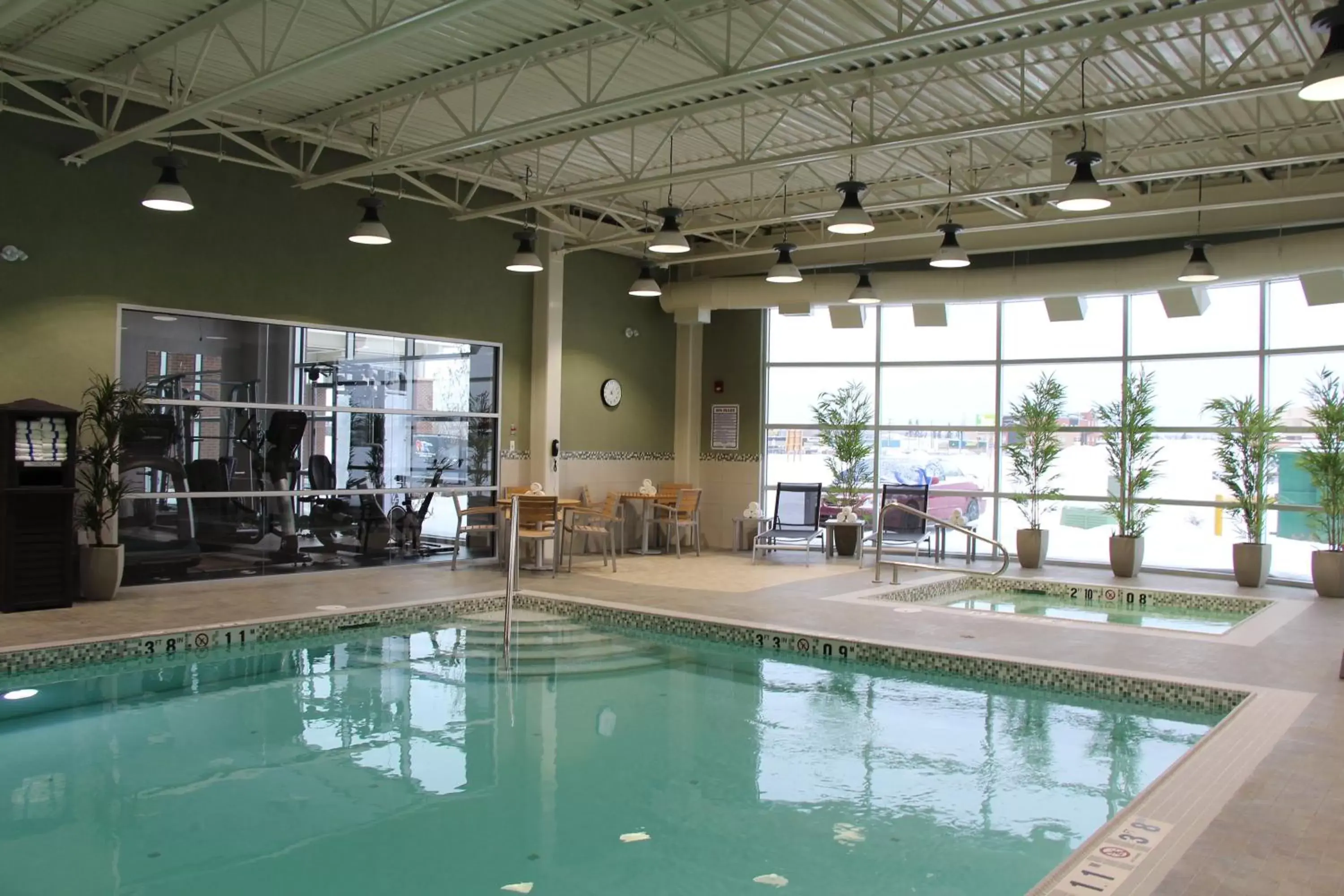 Swimming Pool in Holiday Inn Express & Suites Cold Lake, an IHG Hotel