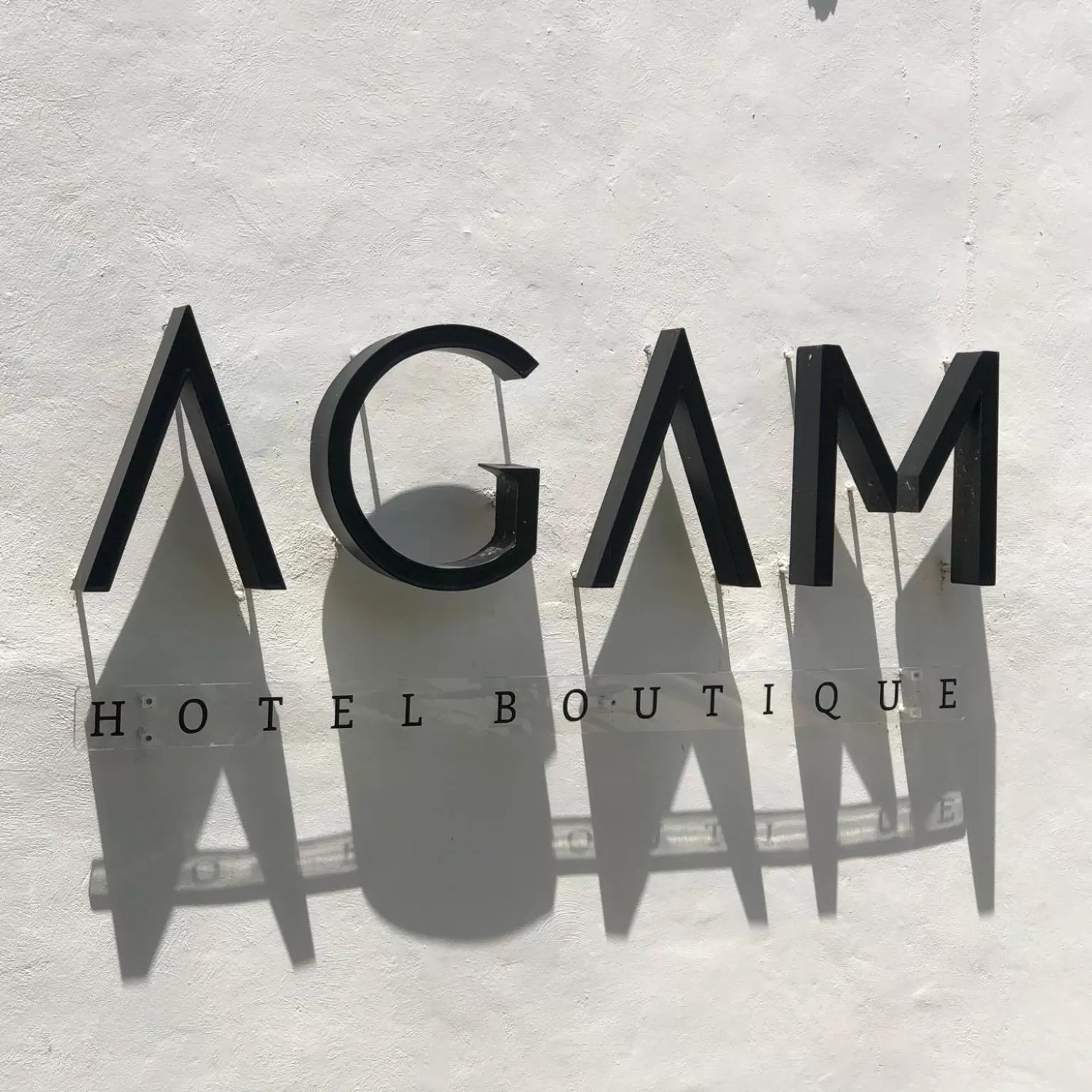 Property logo or sign in AGAM Hotel Boutique Bacalar - Adults Only