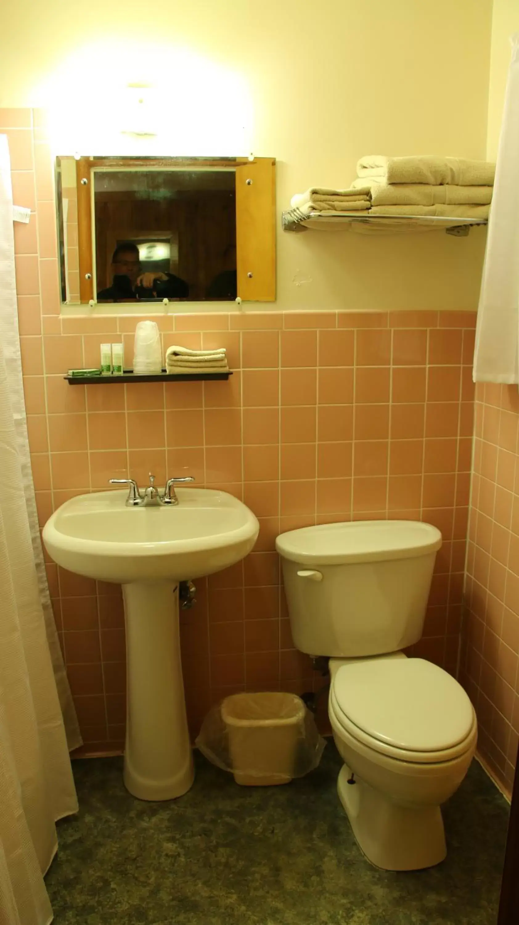 Bathroom in Holiday Motel