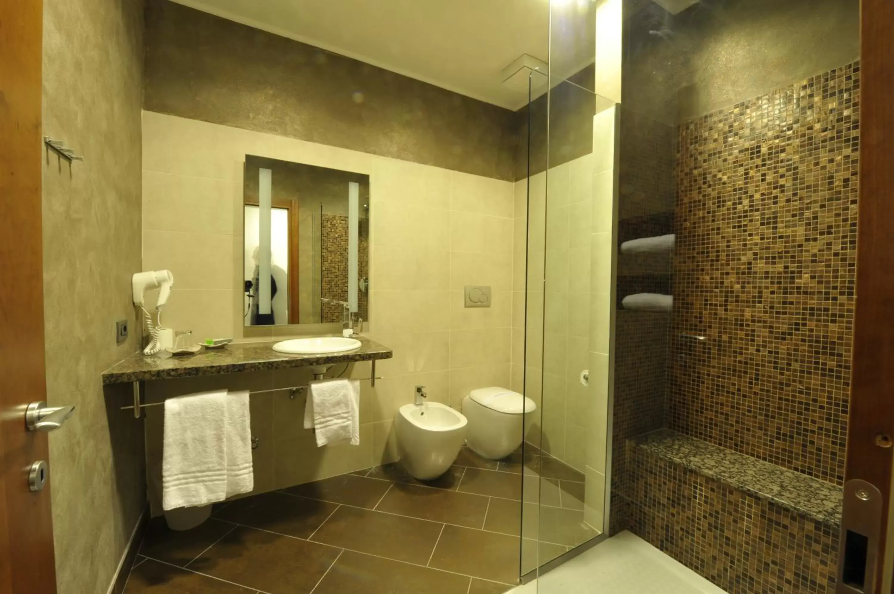 Bathroom in Parco Hotel Sassi