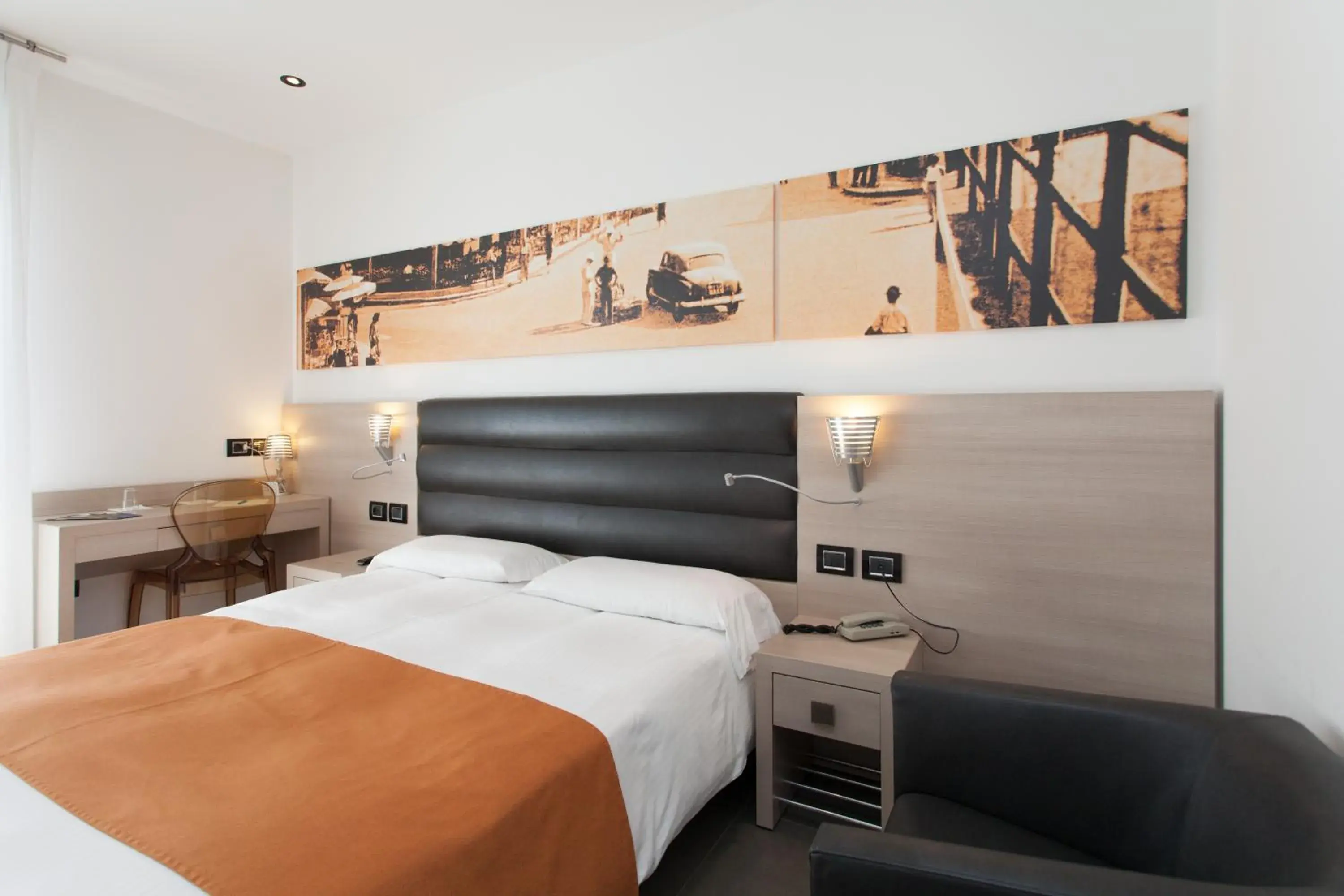 Bed in Hotel Adlon Bed in Hotel Adlon