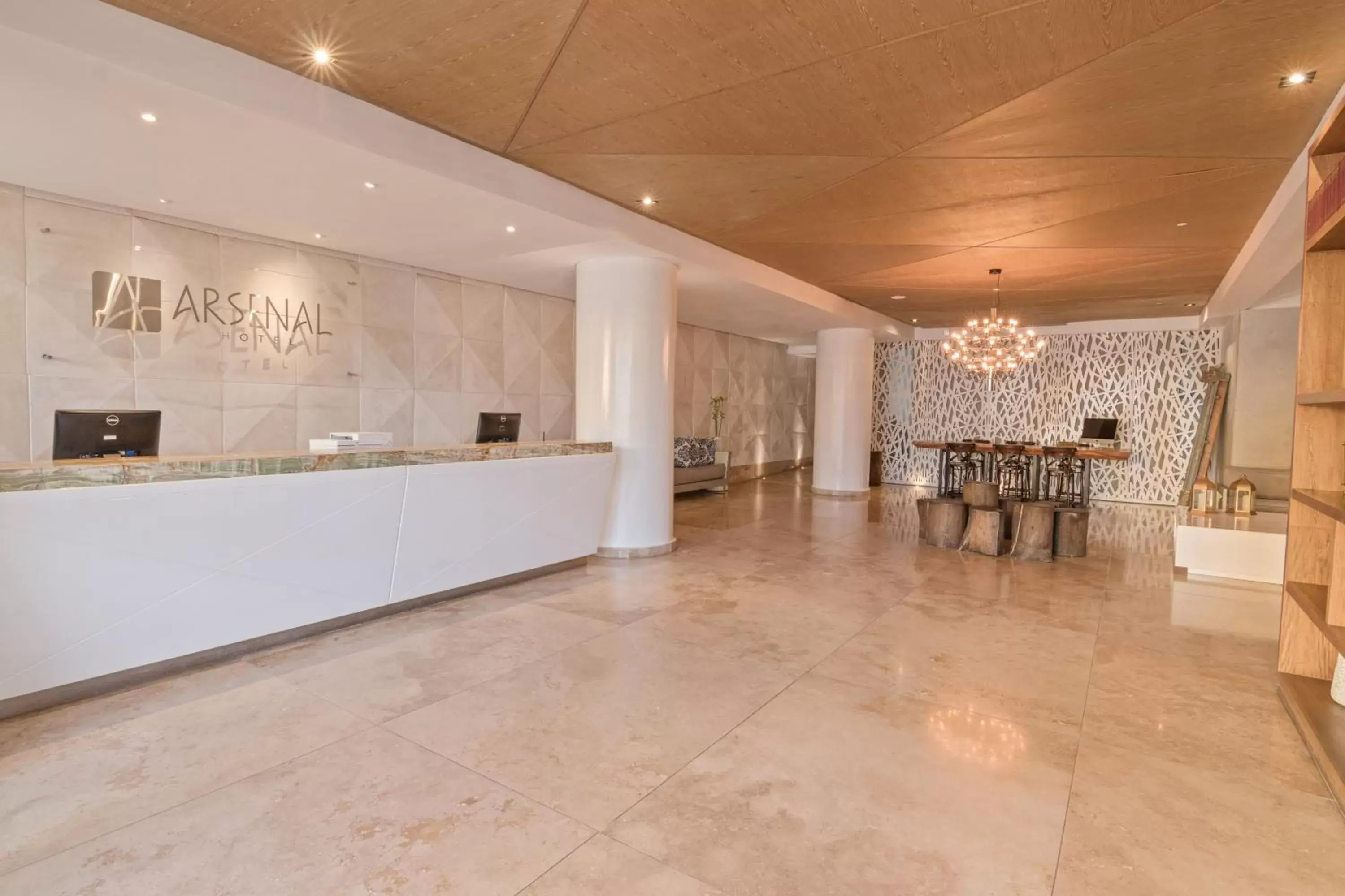 Lobby or reception in GHL Arsenal Hotel Lobby or reception in GHL Arsenal Hotel