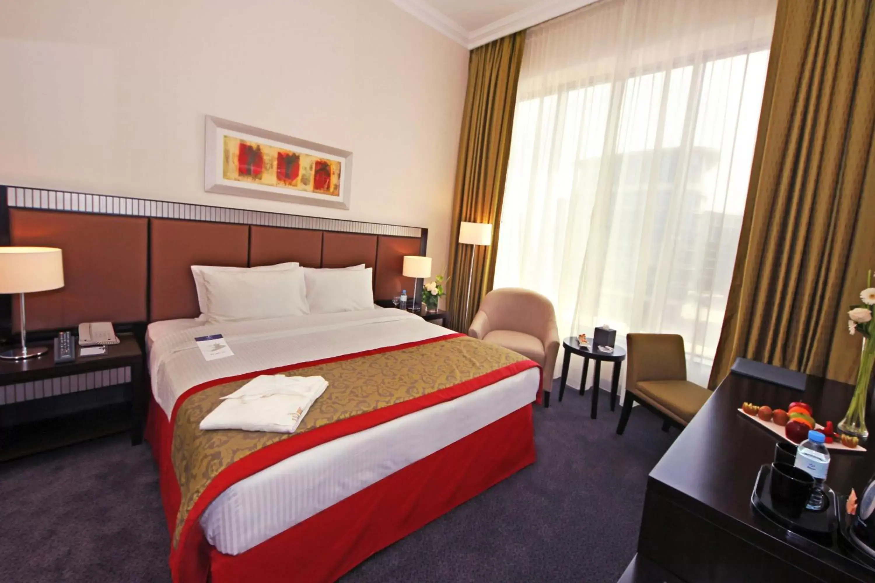 Bed in Millennium Central Doha