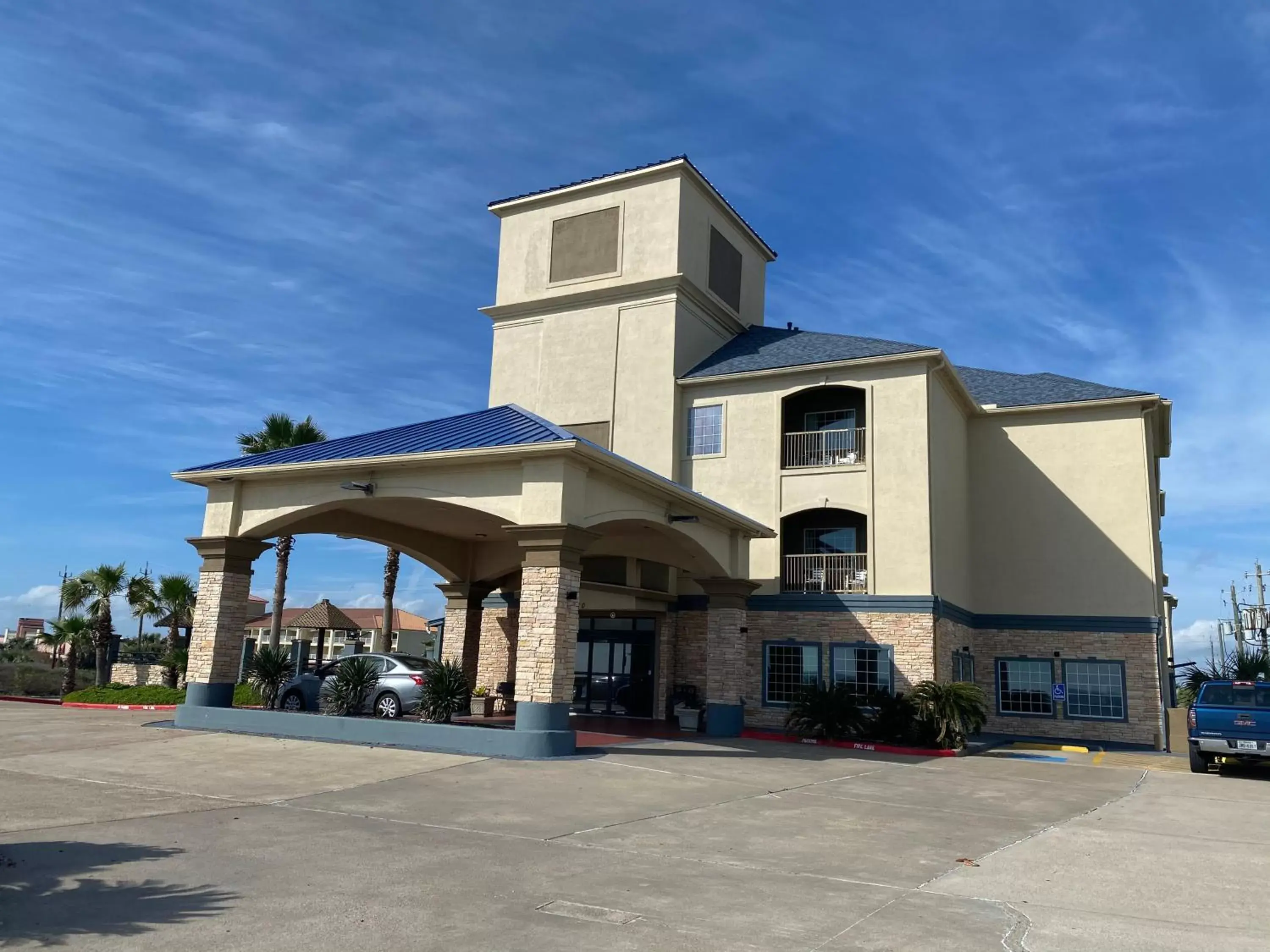 Property Building in Galveston Beach Hotel