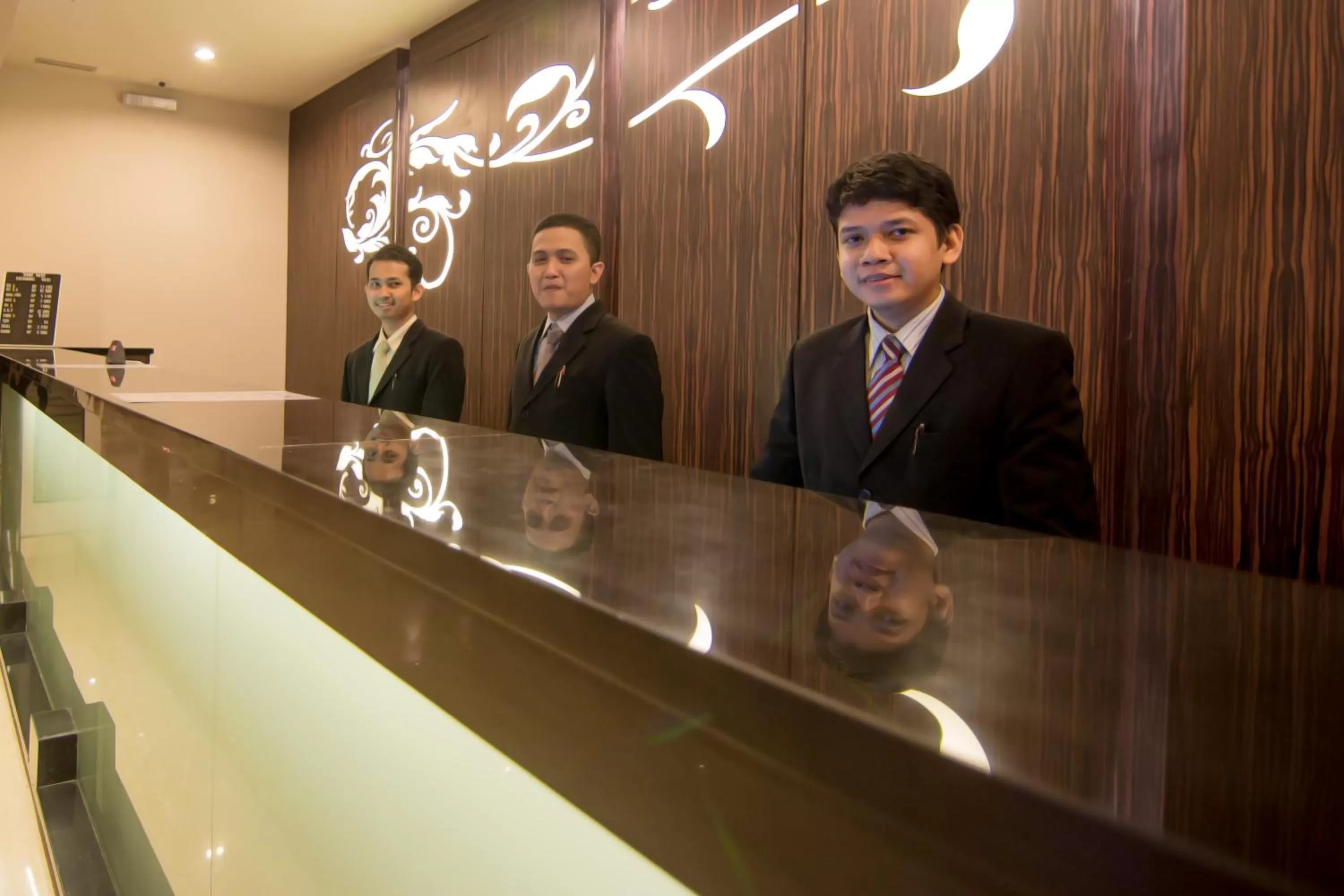 Staff in Hotel Diradja