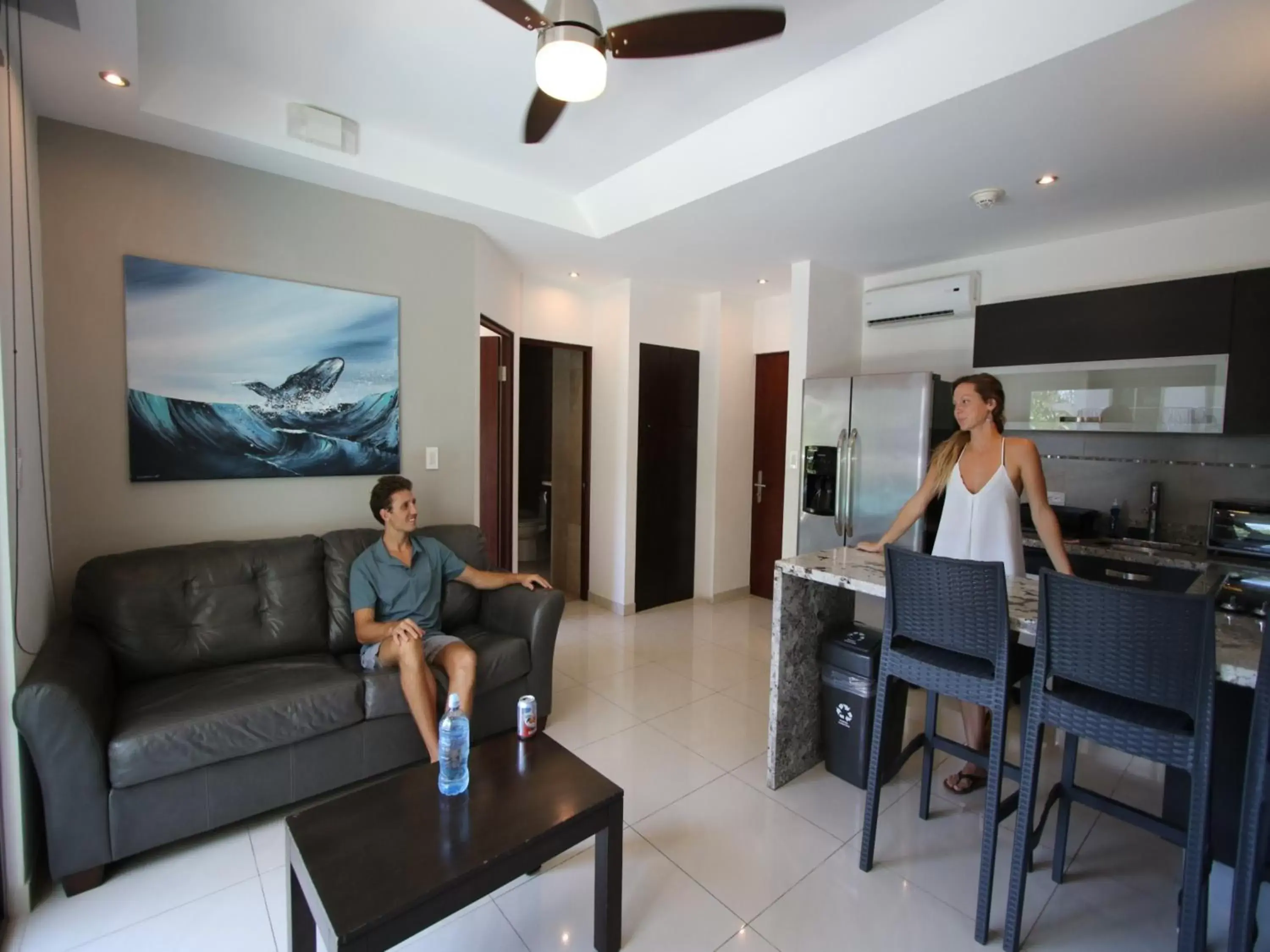 Living room in Oceano Boutique Hotel & Gallery