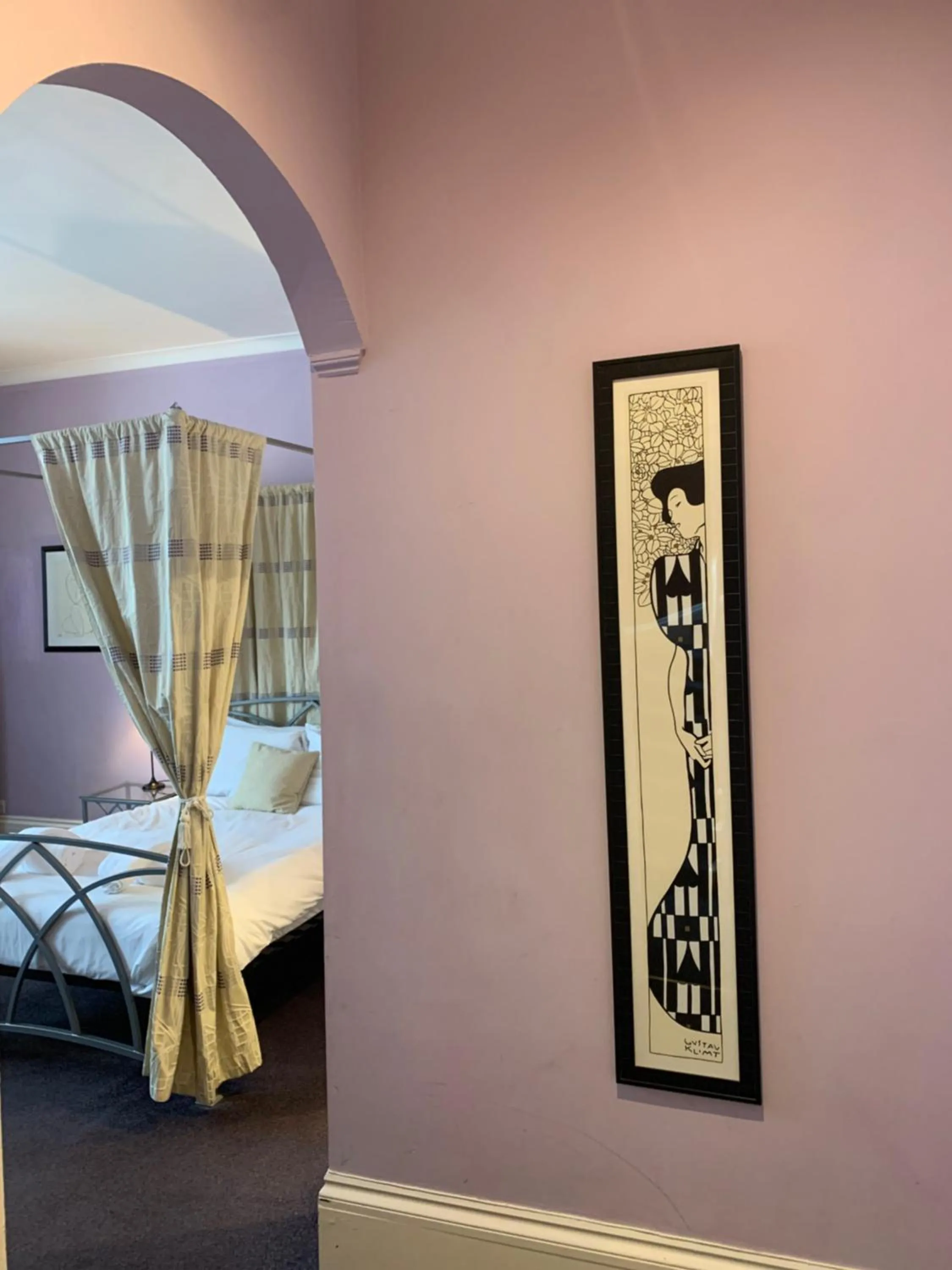 Bed in Southside Guest House