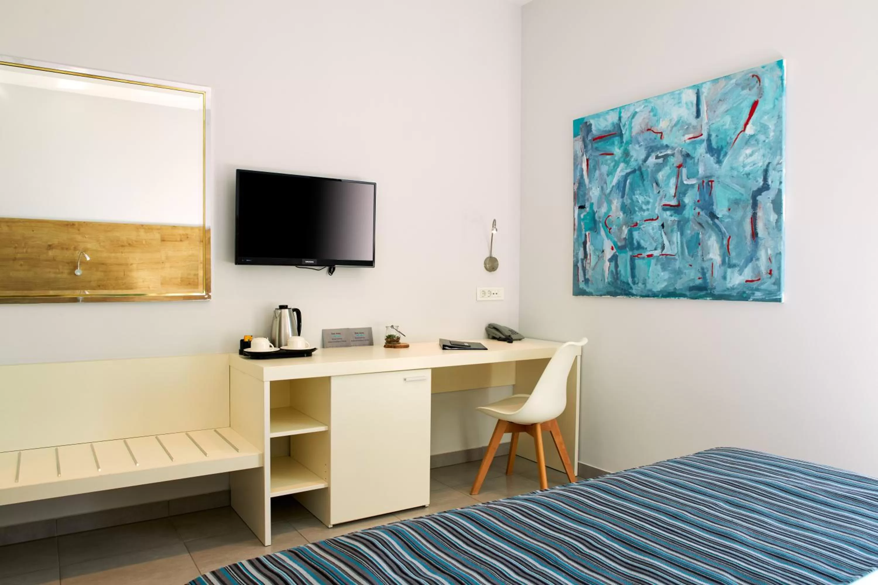 Decorative detail, Bed in Hotel Štacija