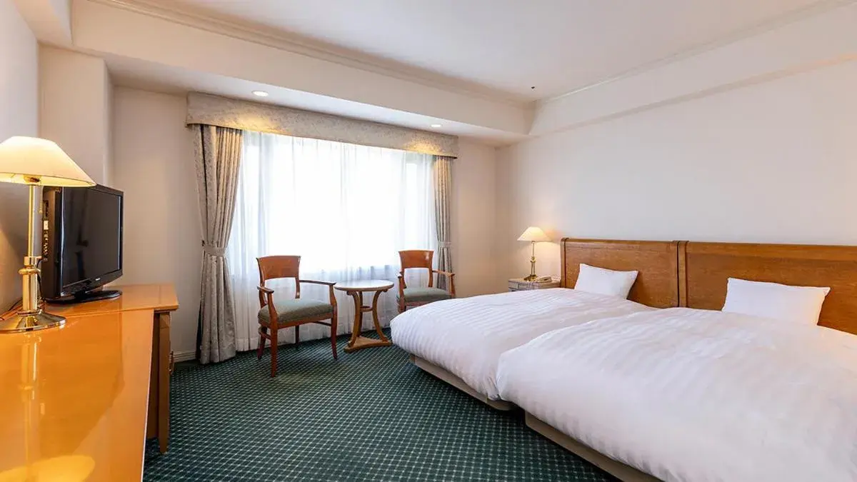 Bed in Hotel Cadenza Tokyo Bed in Hotel Cadenza Tokyo