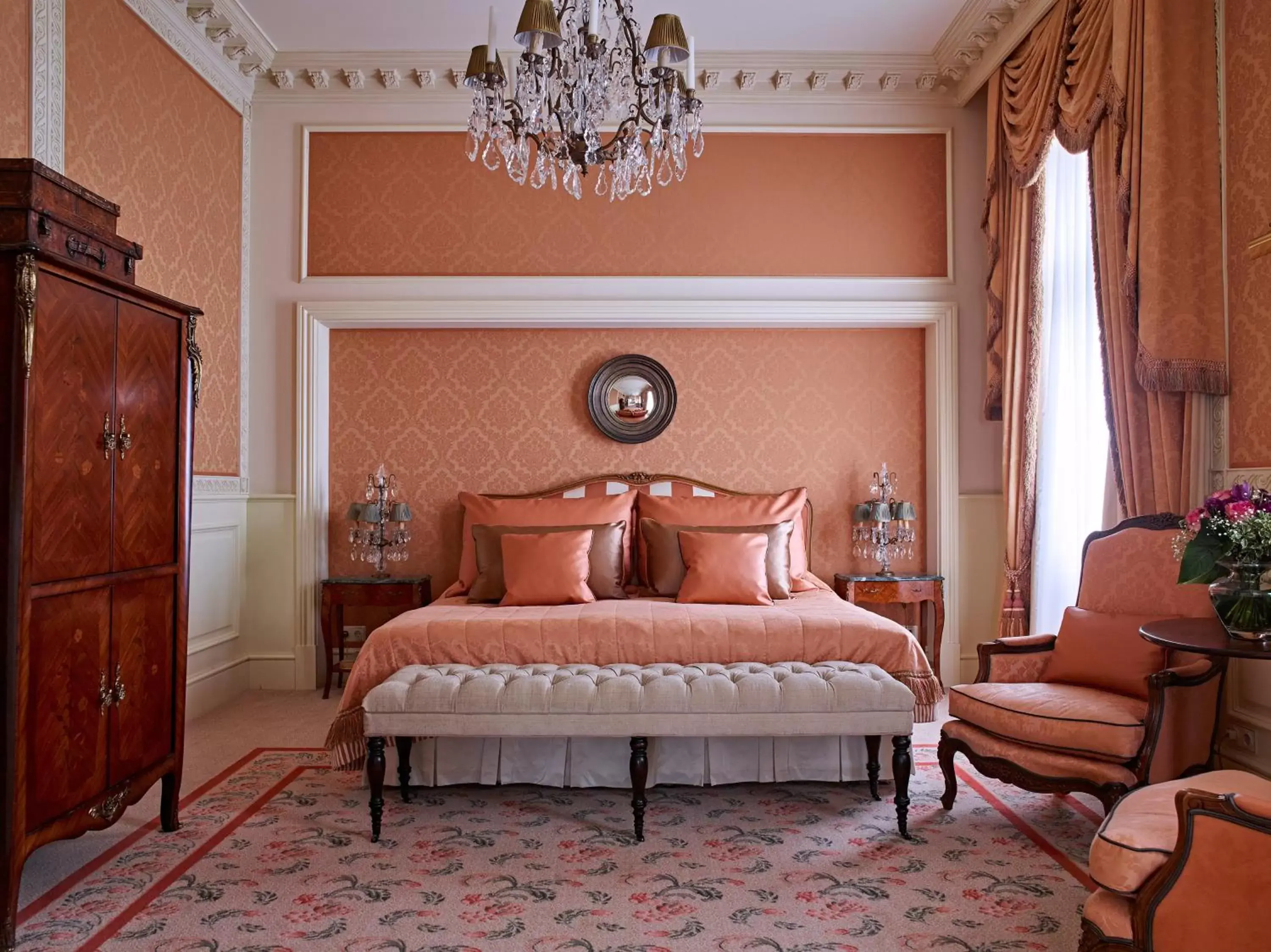 Bedroom, Bed in Grand Hotel Wien