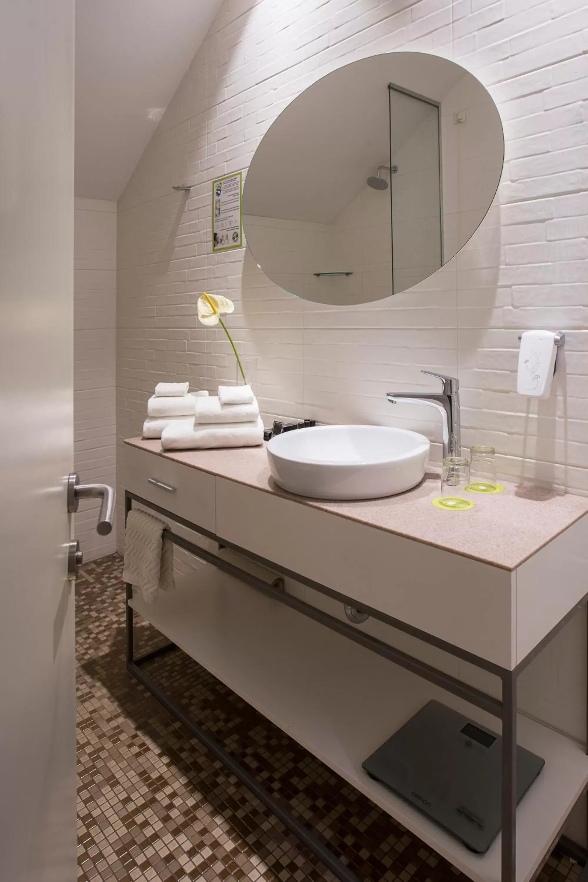 Bathroom in Jump INN Hotel Belgrade