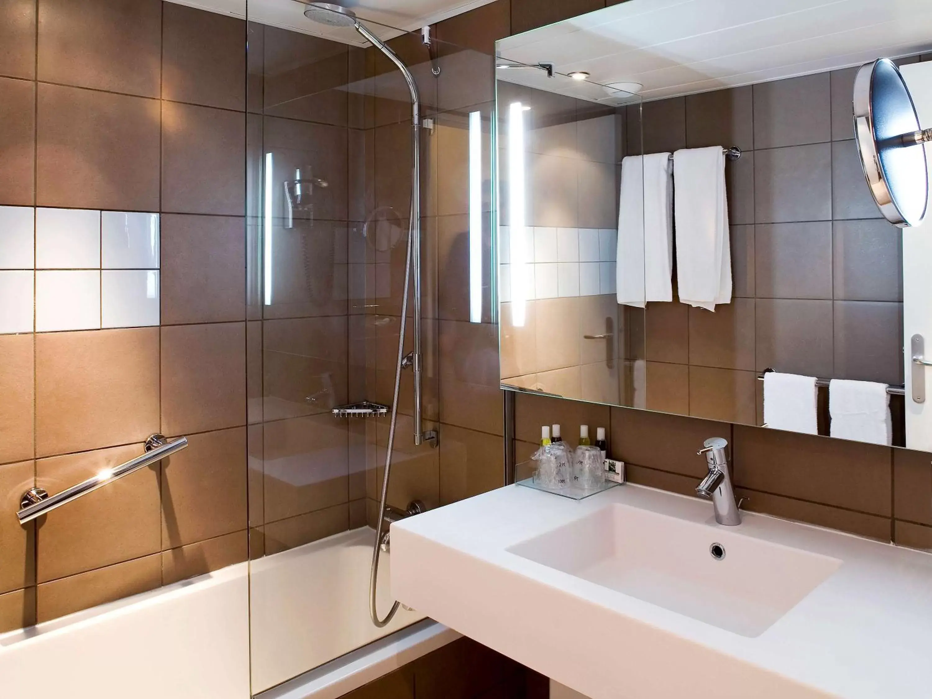 Shower, Bathroom in Mercure Cannes Mandelieu