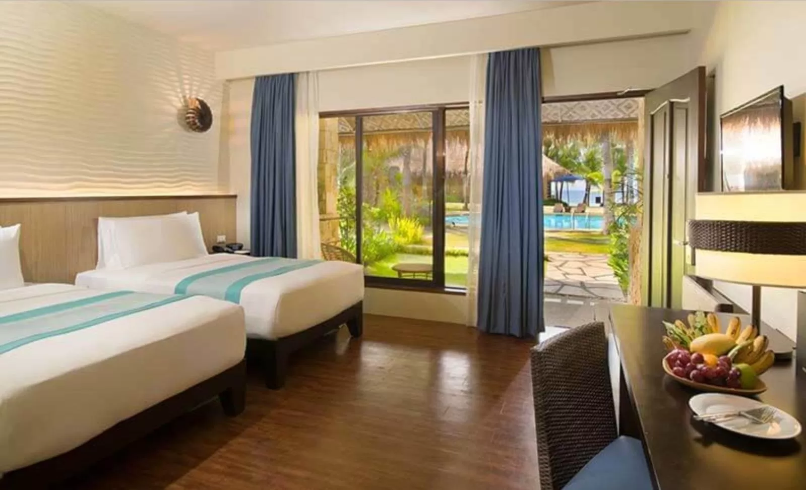 Bed in Oceanica Resort Panglao, Bohol