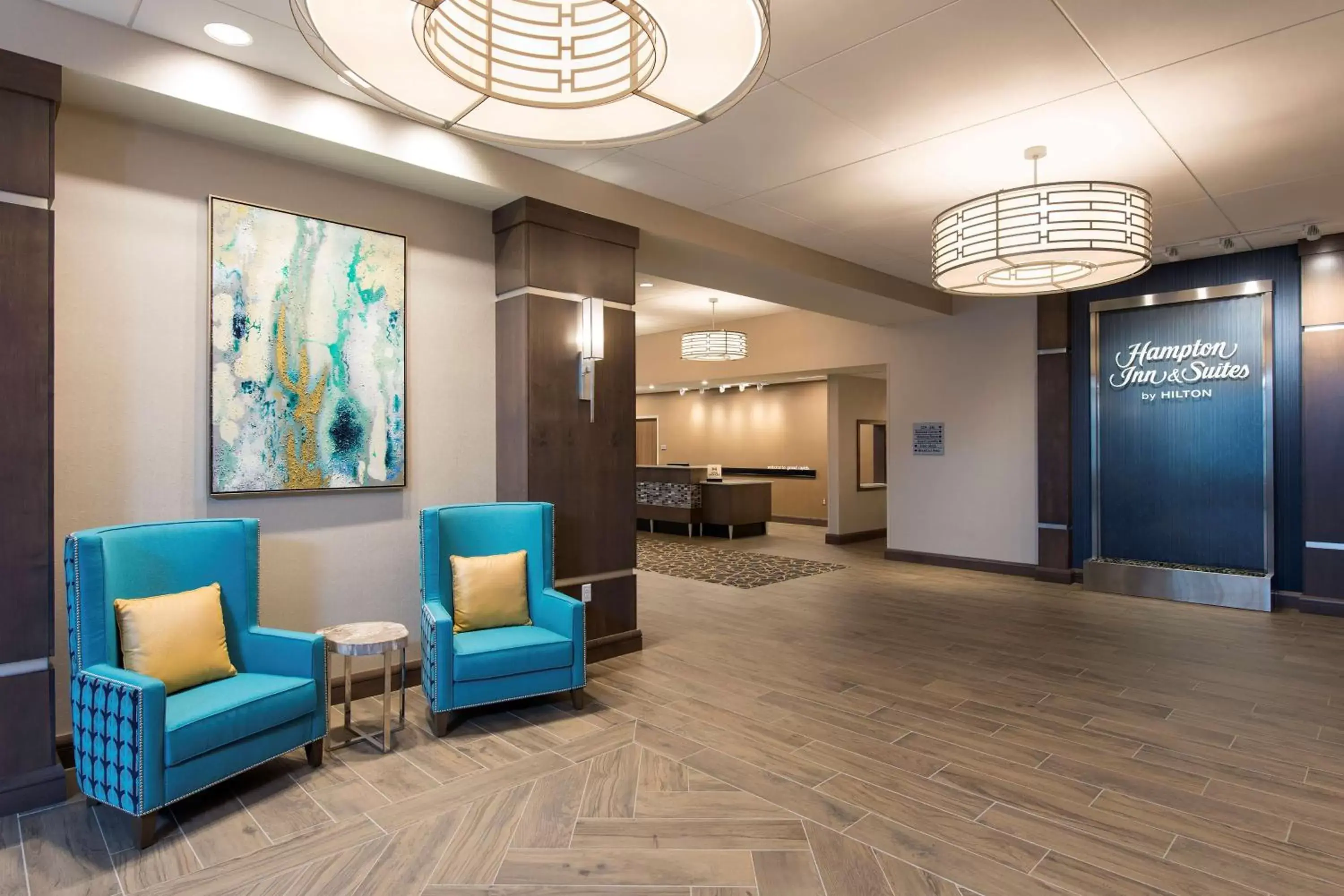 Lobby or reception, Lobby/Reception in Hampton Inn & Suites Grand Rapids Downtown