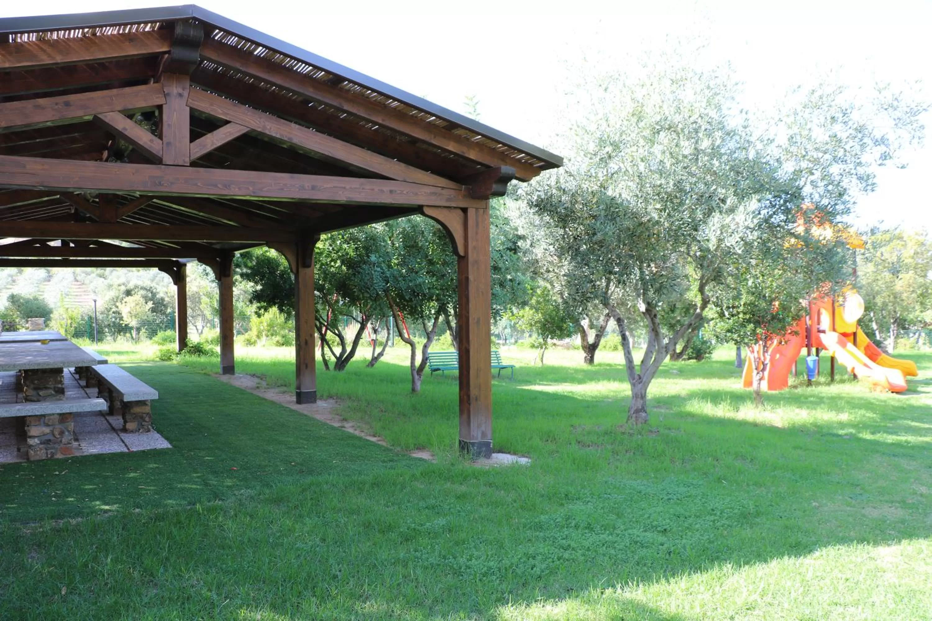 Children play ground in Il Castello