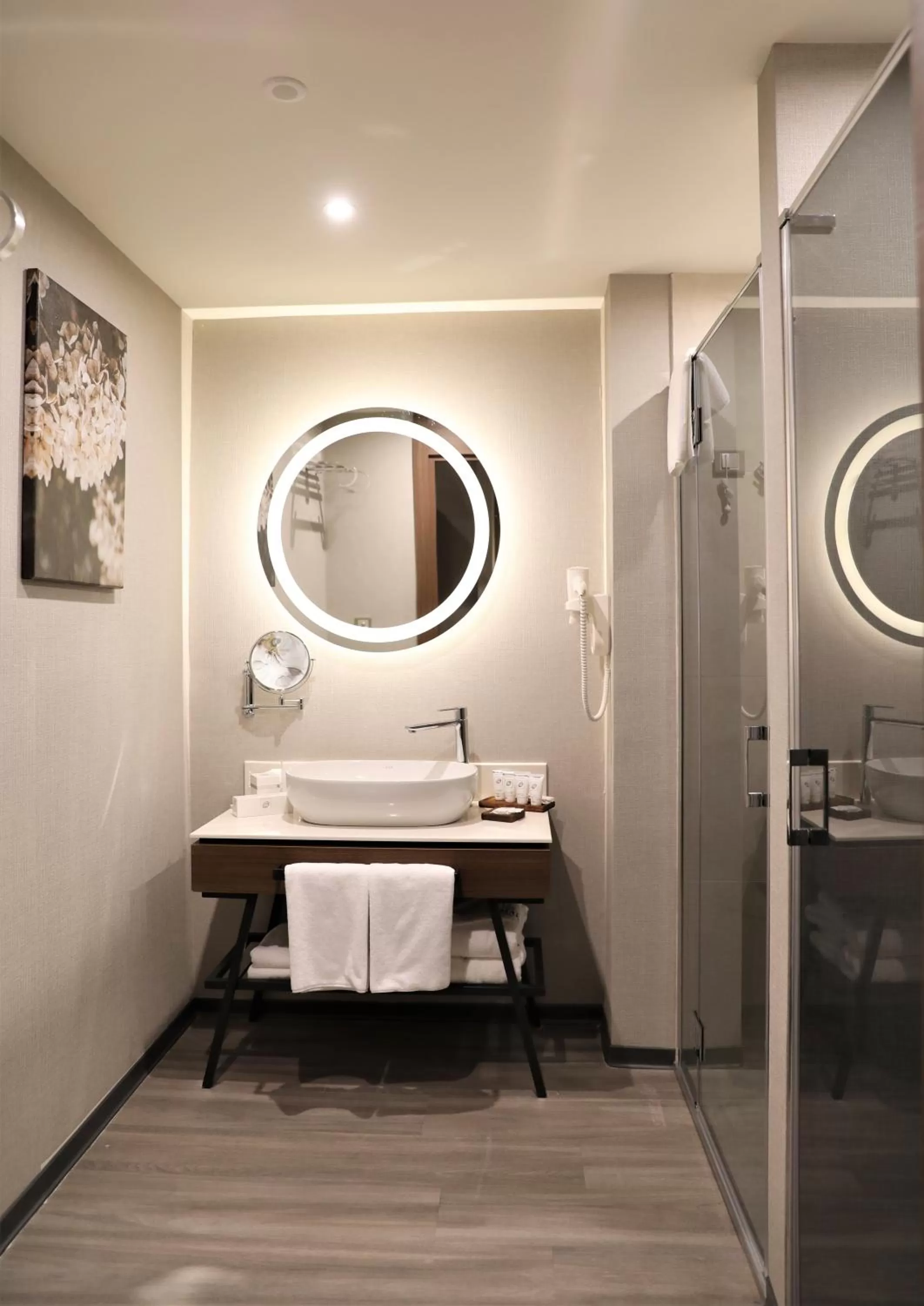 Bathroom in Limak Skopje Luxury Hotel