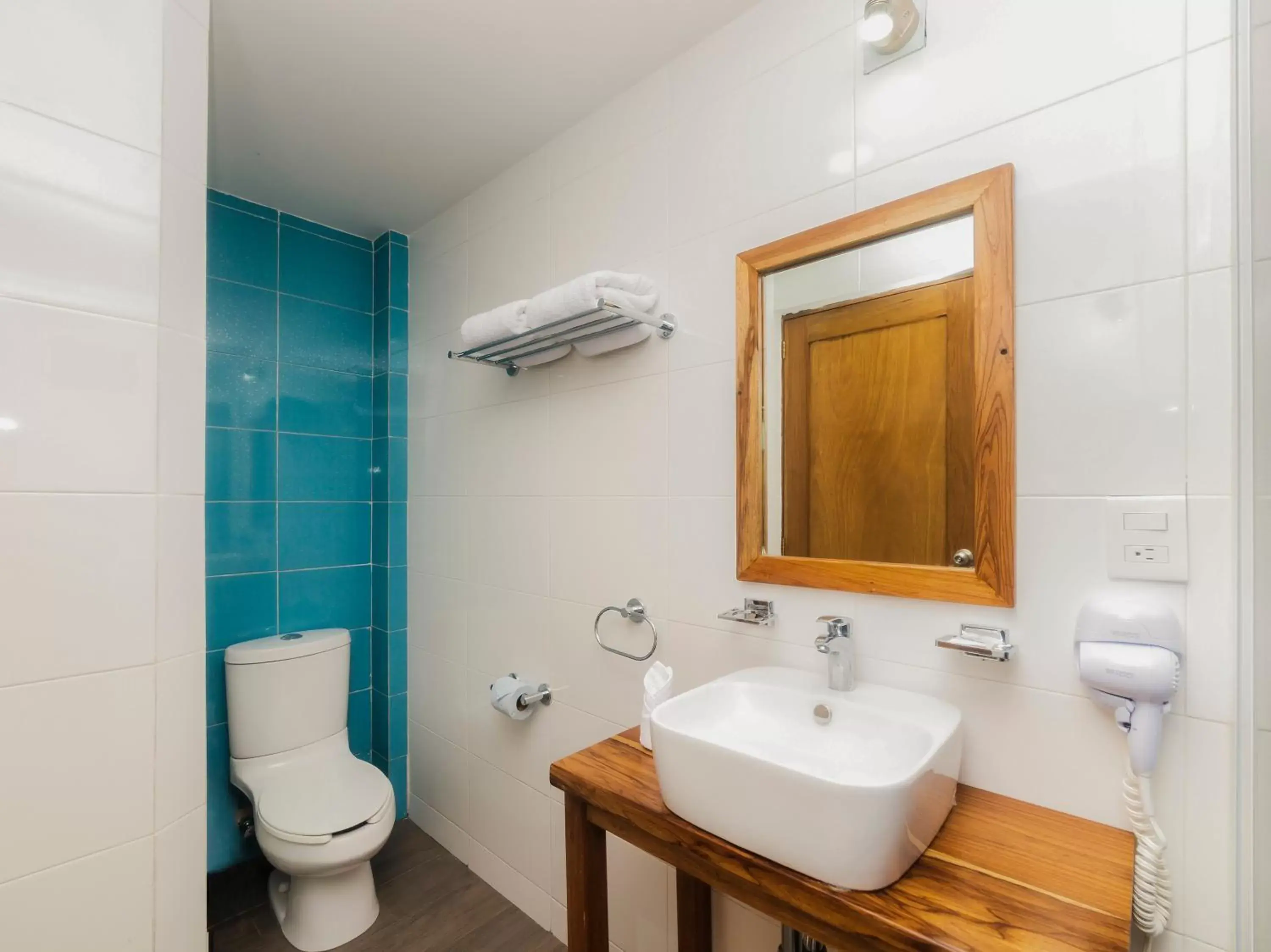 Toilet, Bathroom in Hotel Meson del Barrio