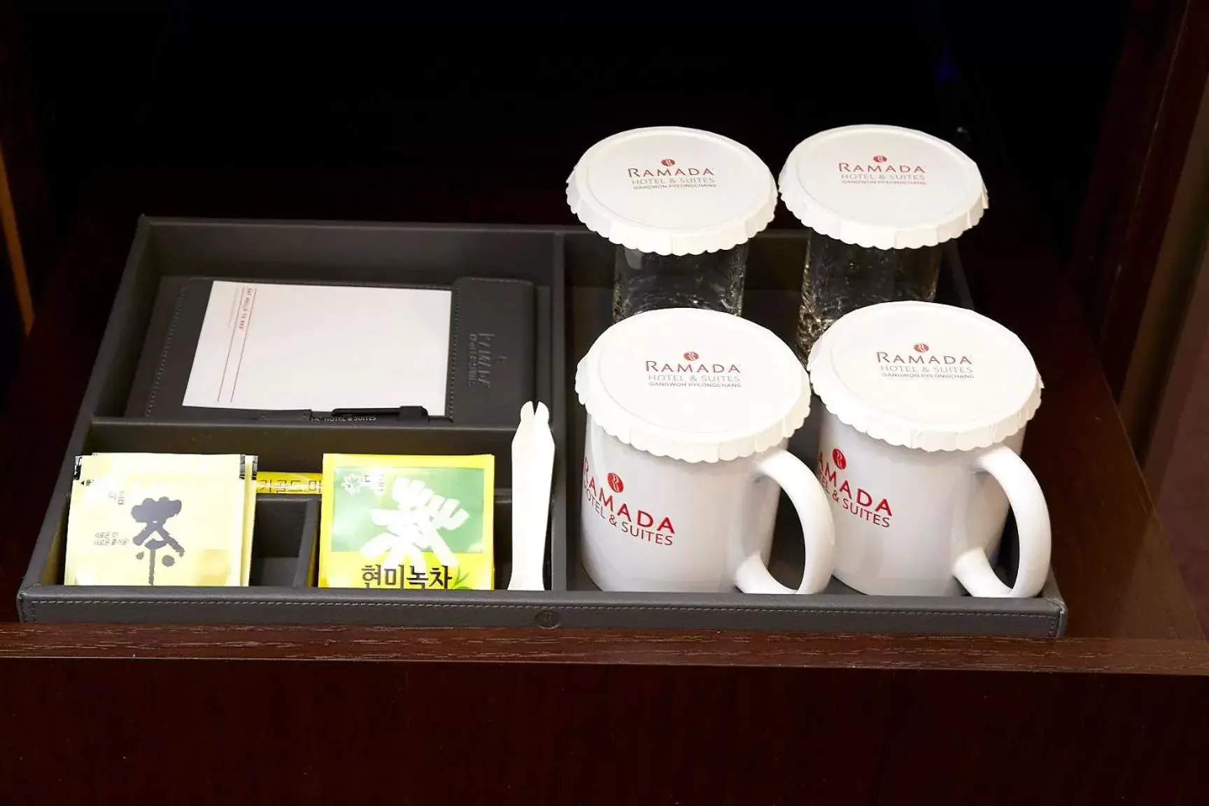 Coffee/tea facilities in Pyeongchang Ramada Hotel & Suite by Wyndham