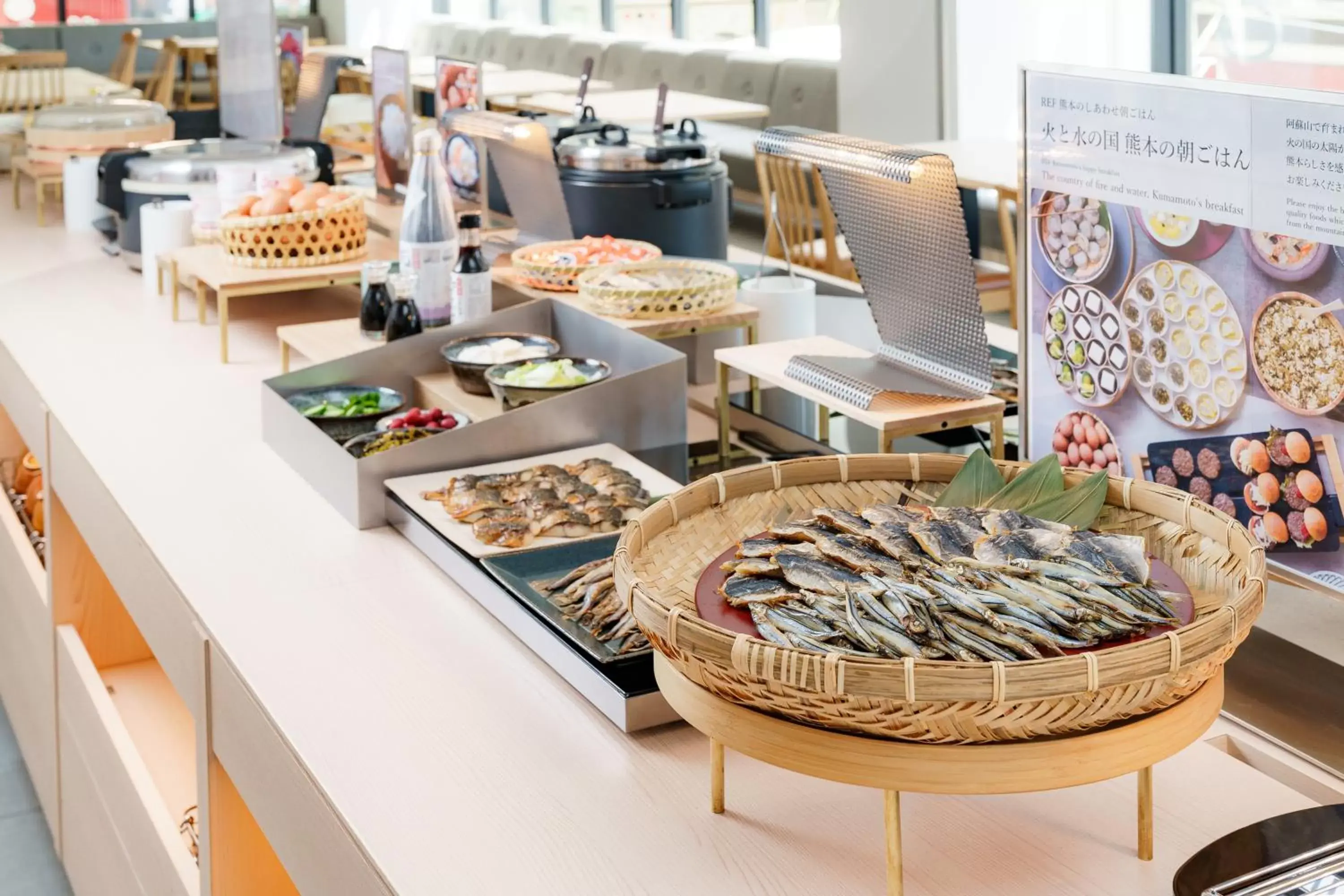 Buffet breakfast in REF Kumamoto by VESSEL HOTELS