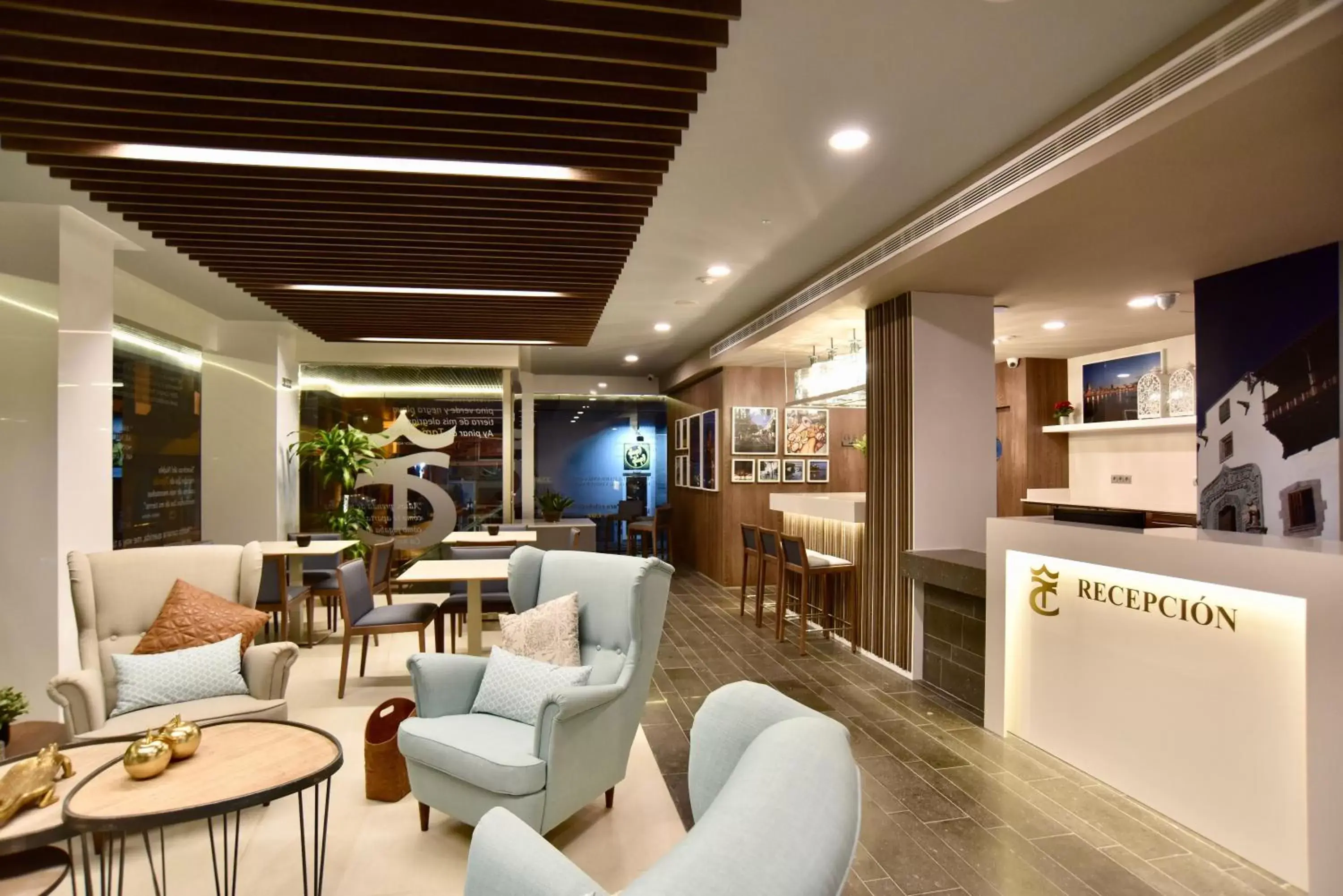 Lobby or reception, Lounge/Bar in TC Hotel Doña Luisa