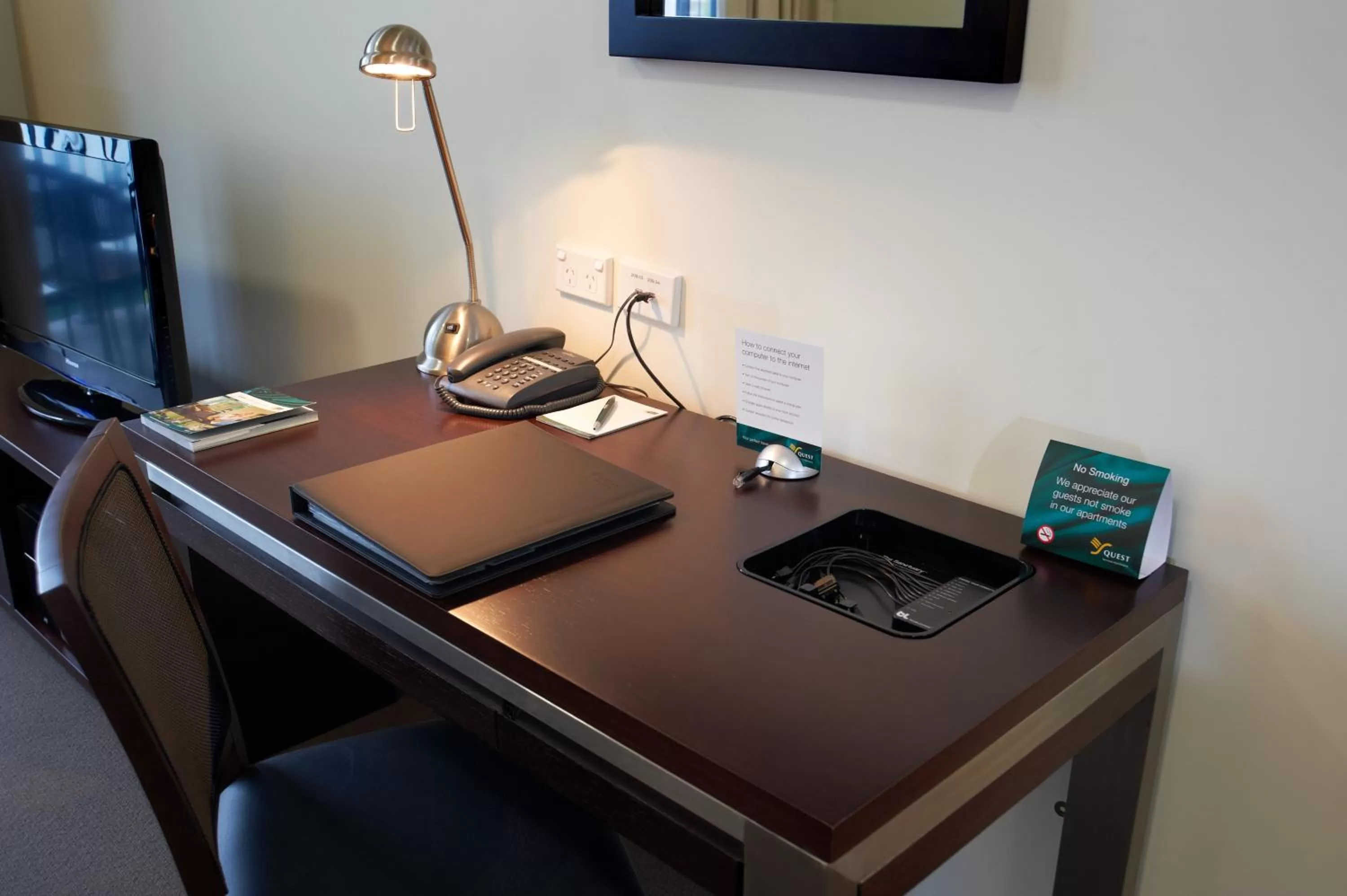 Seating area in Quest Moorabbin