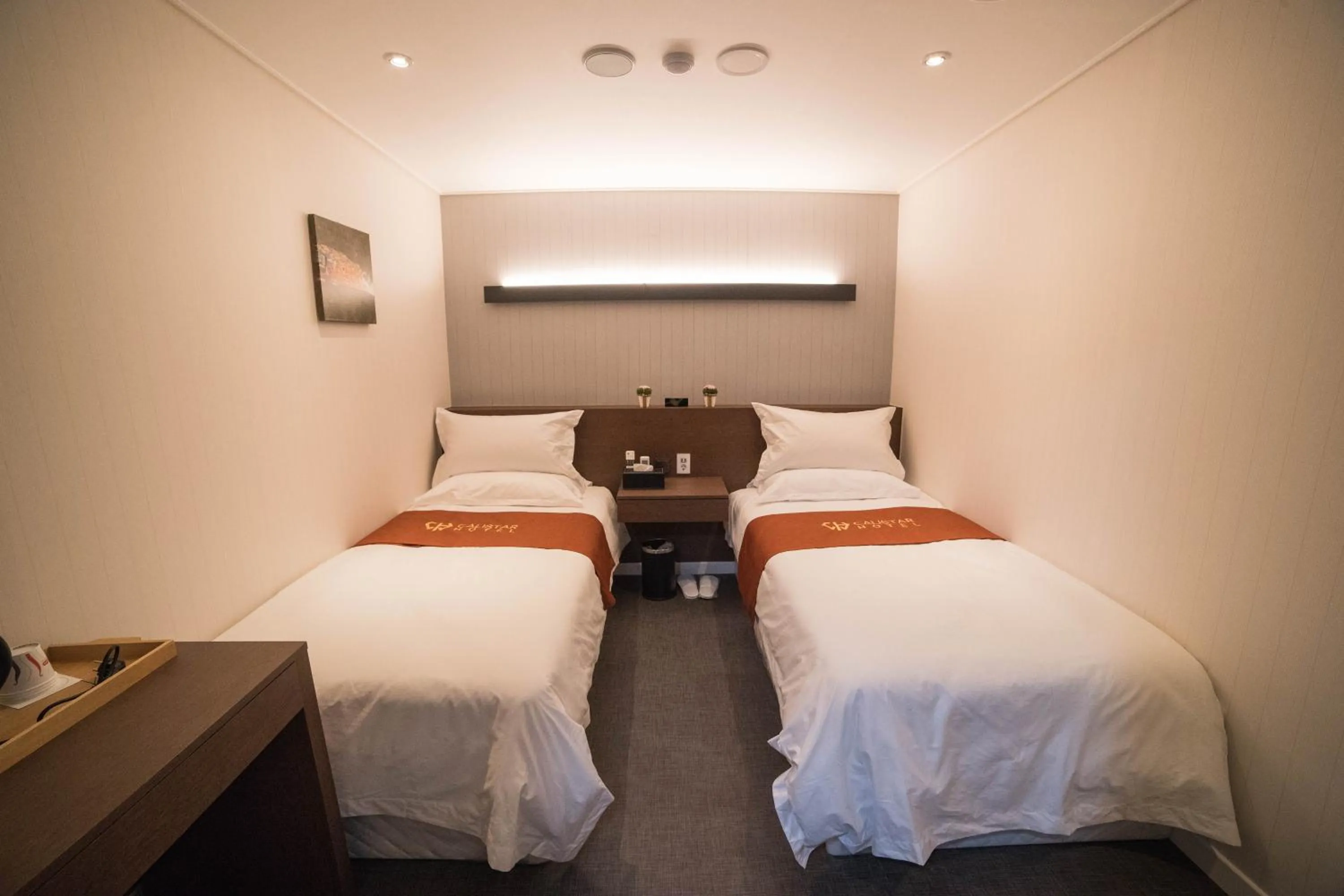 Bed in Calistar Hotel