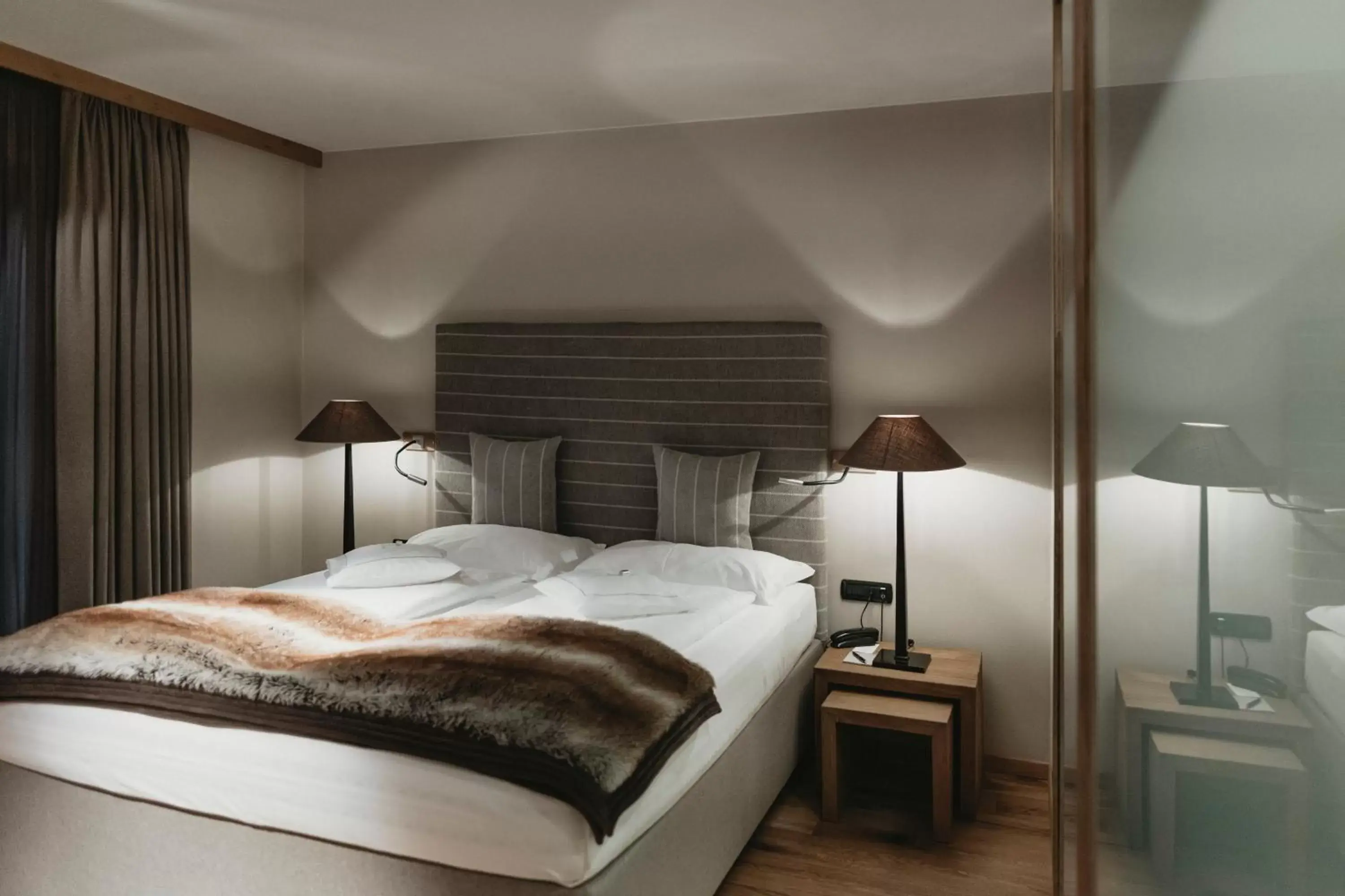 Bed in Eco & Wellness Boutique Hotel Sonne