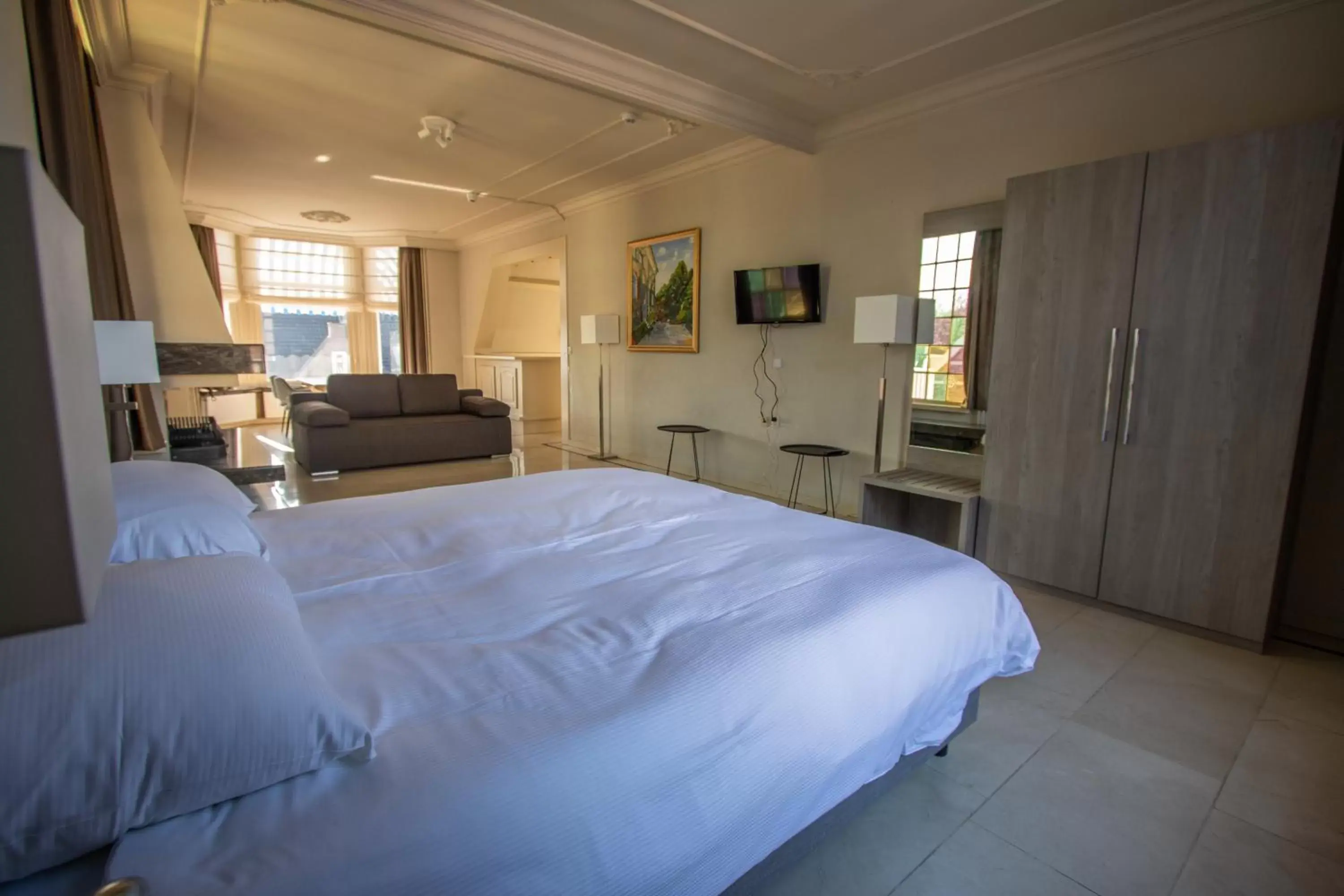 Bedroom, Bed in Fletcher Hotel Restaurant Marijke Bedroom, Bed in Fletcher Hotel Restaurant Marijke