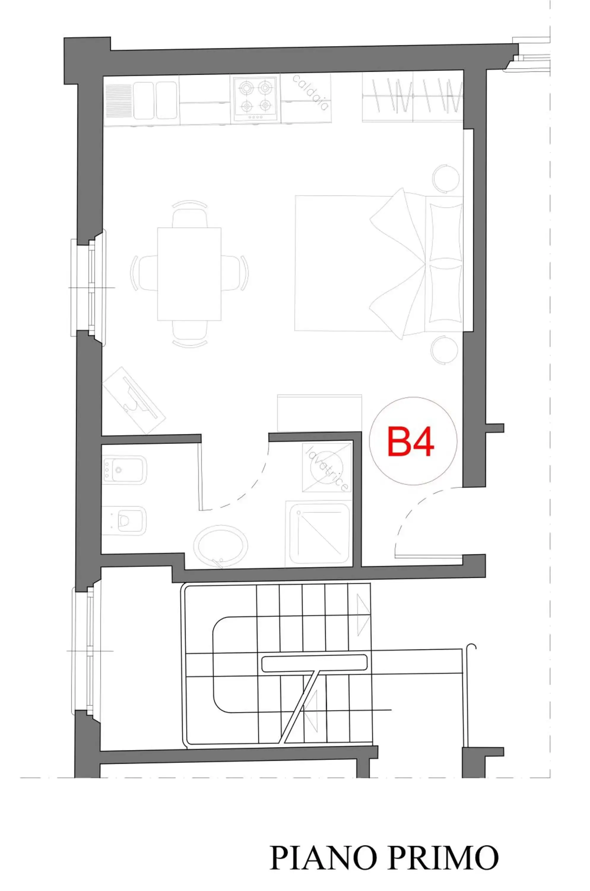 Floor Plan in Residence Antico Borgo