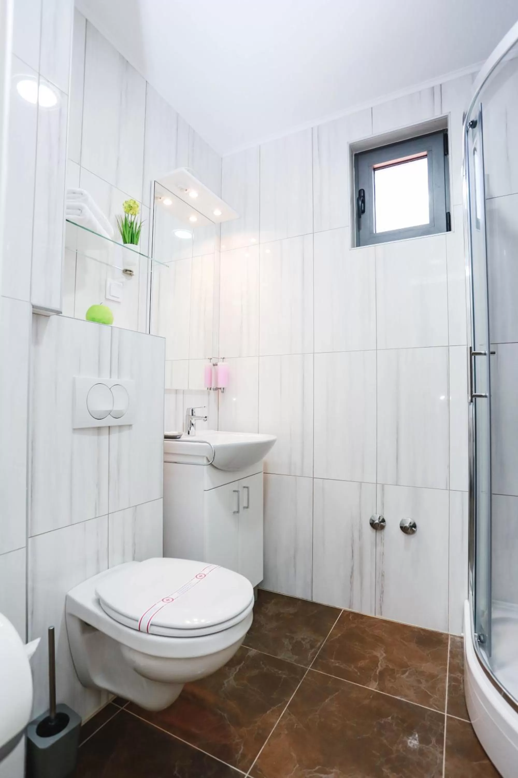 Toilet in Garni Hotel Arka