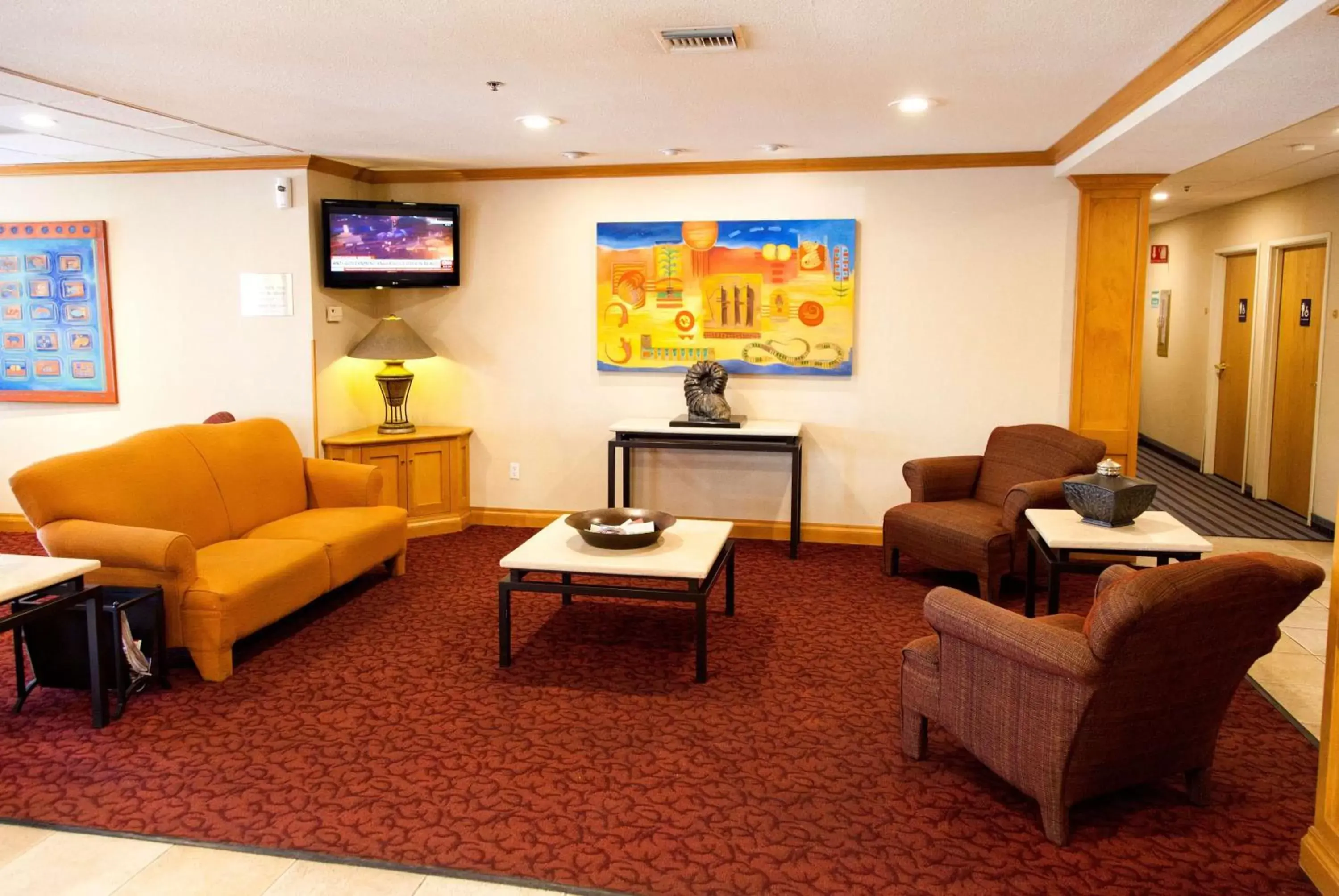 Lobby or reception in Microtel Inn & Suites by Wyndham Chihuahua Lobby or reception in Microtel Inn & Suites by Wyndham Chihuahua