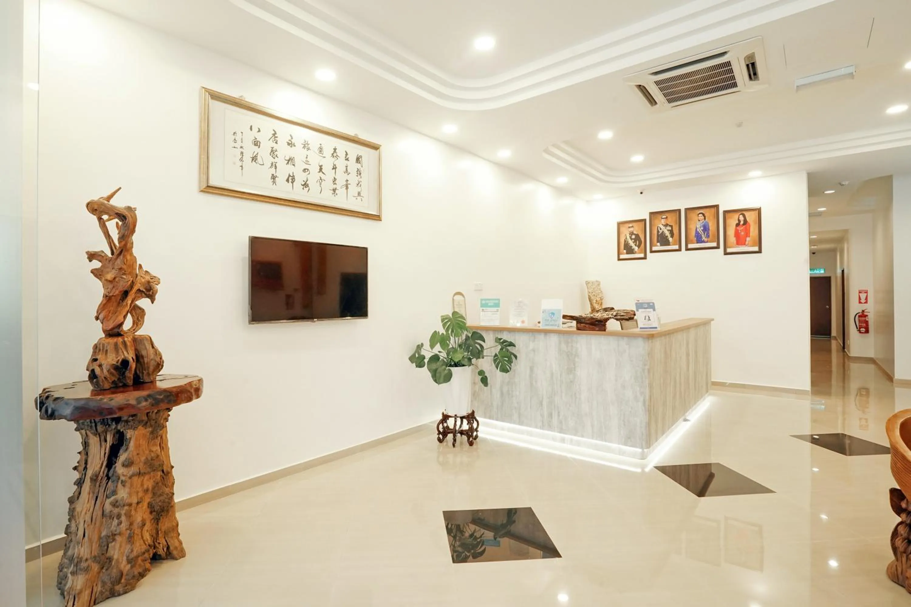 Lobby or reception in RJ Hotel Kulai