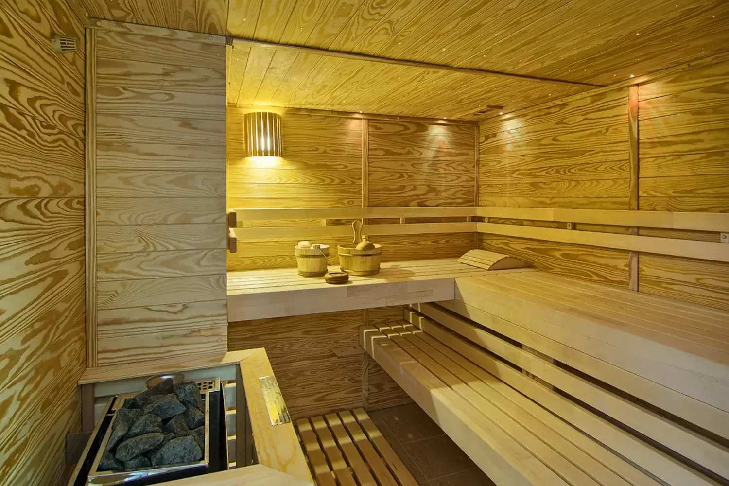 Sauna in Mercure Medias Binderbubi Hotel And Spa