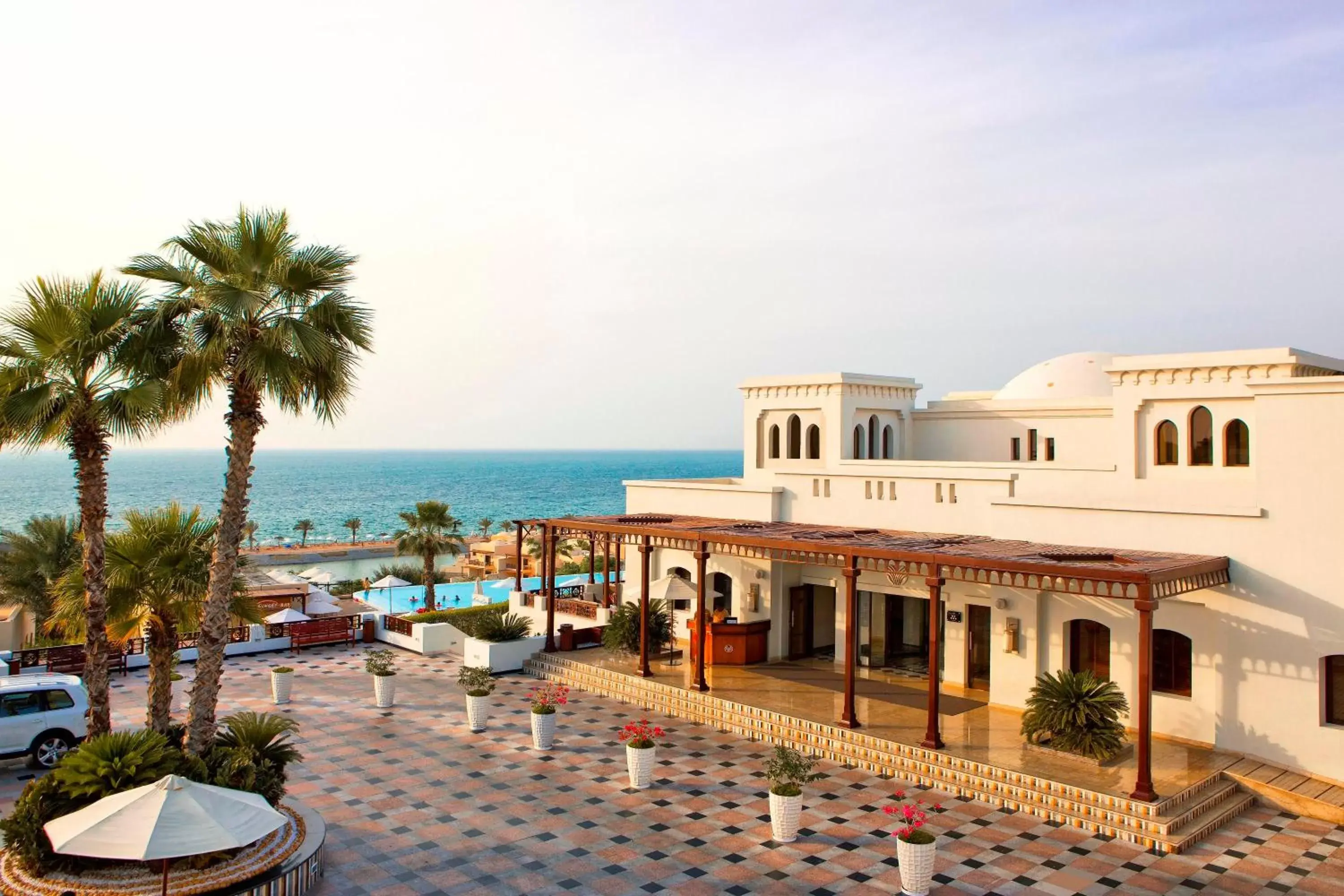 Facade/entrance in The Cove Rotana Resort - Ras Al Khaimah