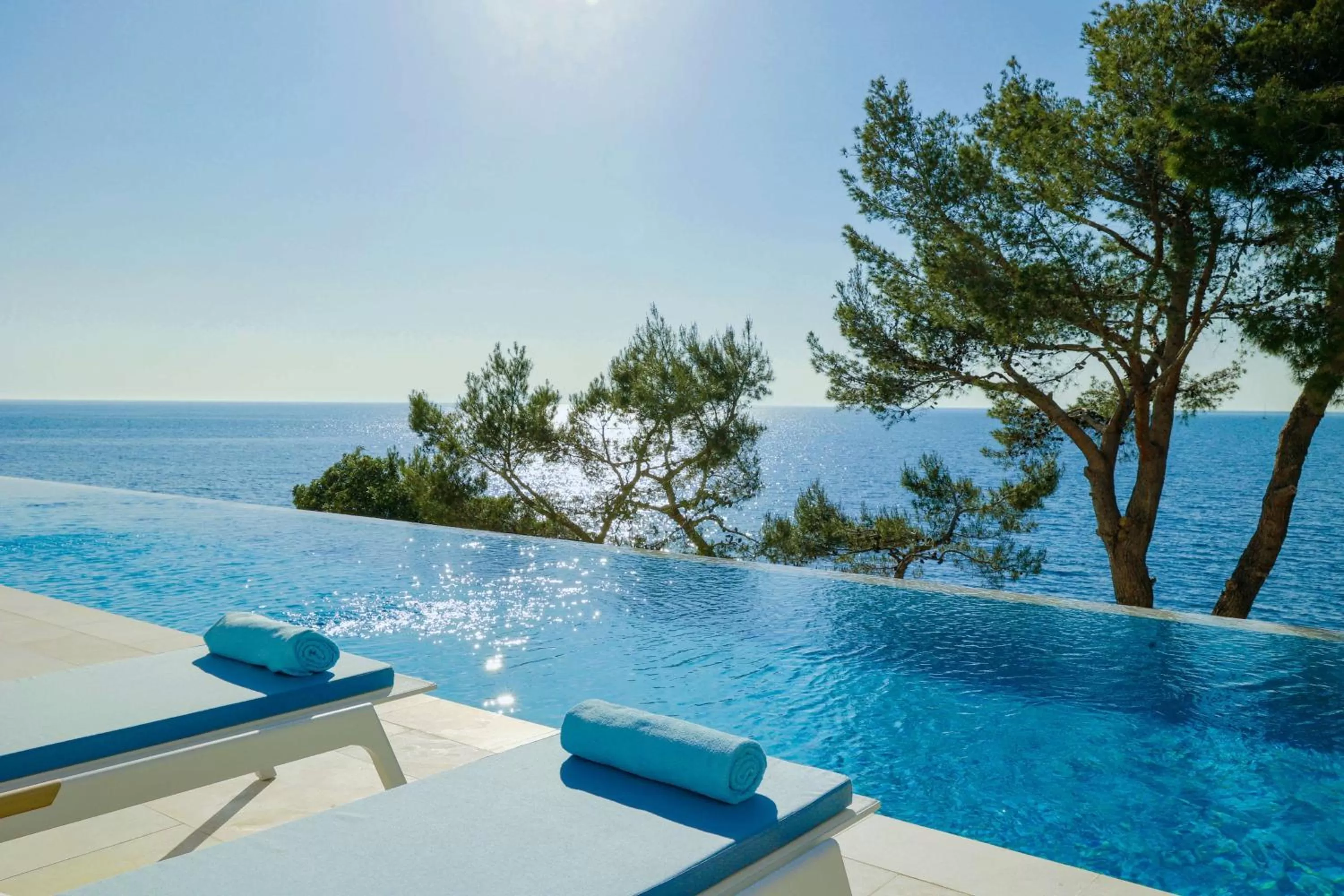 Pool view in Grand Hotel Brioni Pula, A Radisson Collection Hotel