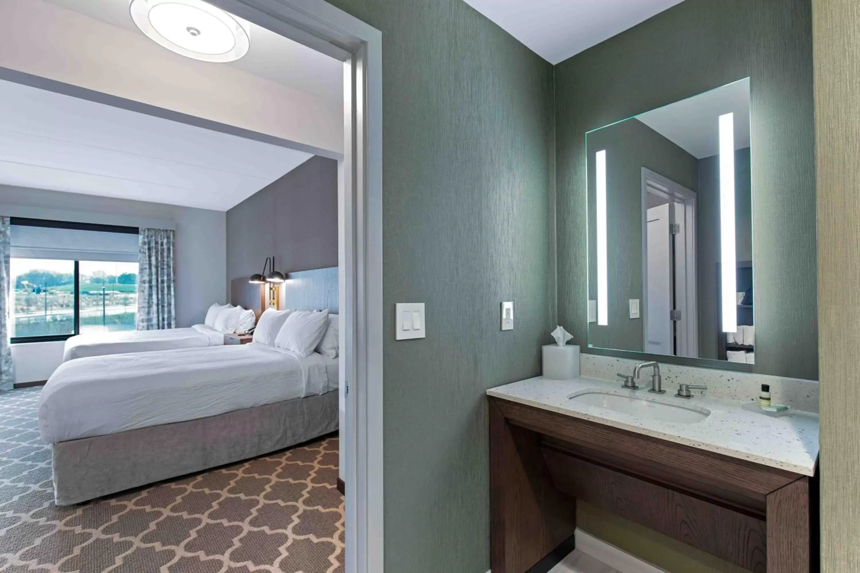 Bedroom, Bathroom in Residence Inn by Marriott Atlanta Covington