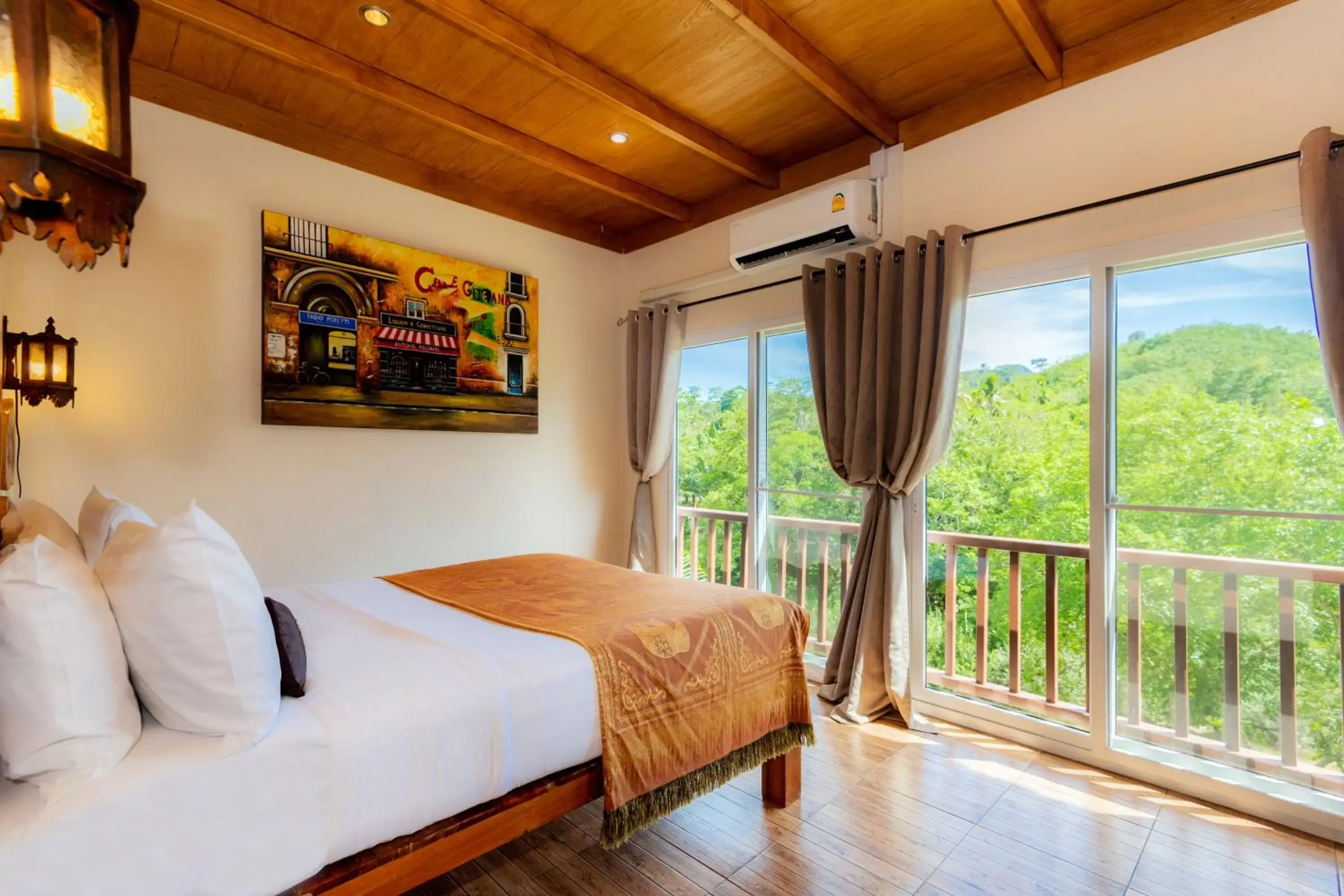 Bedroom, Bed in Khao Sok River Home Resort