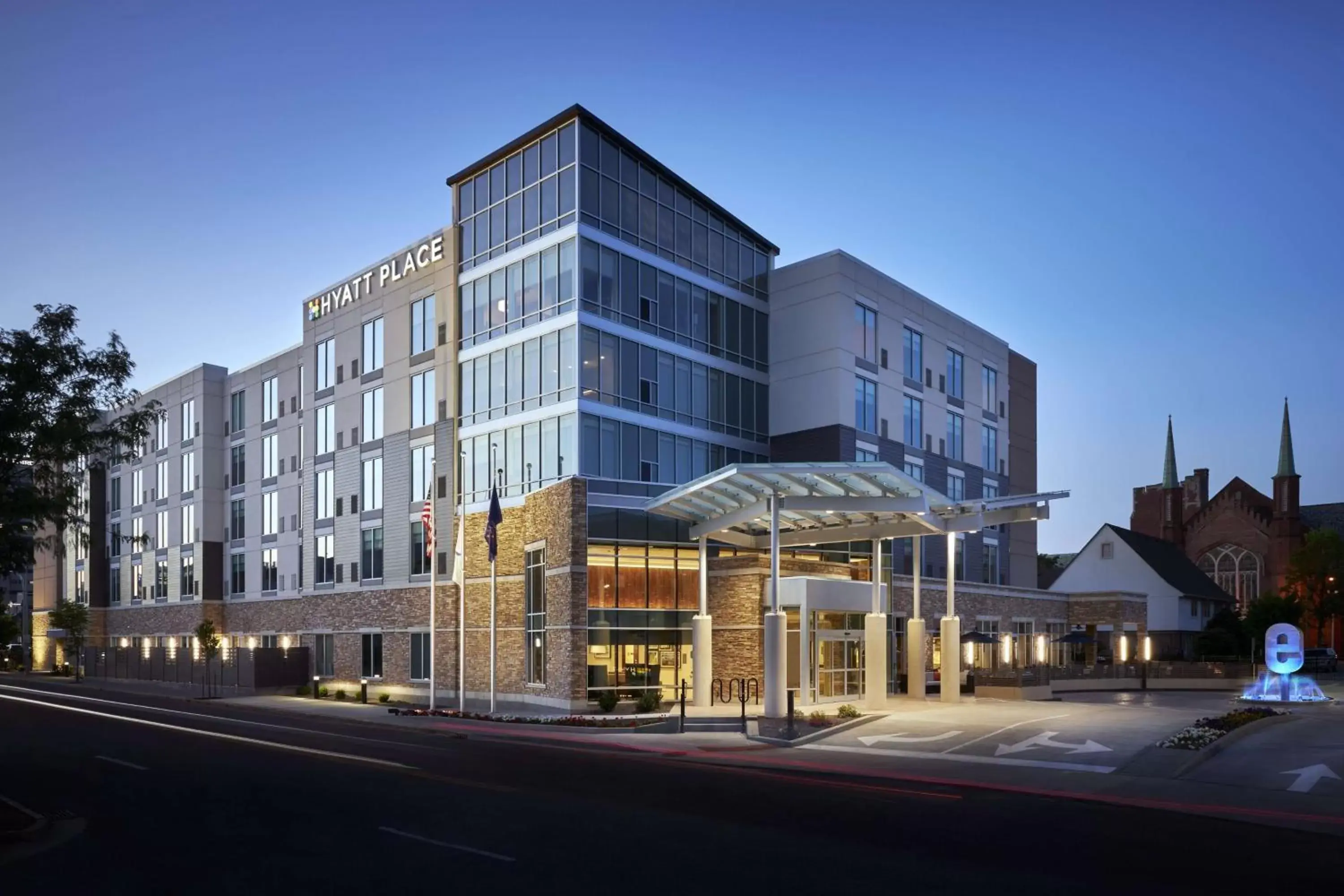 Property Building in Hyatt Place Evansville