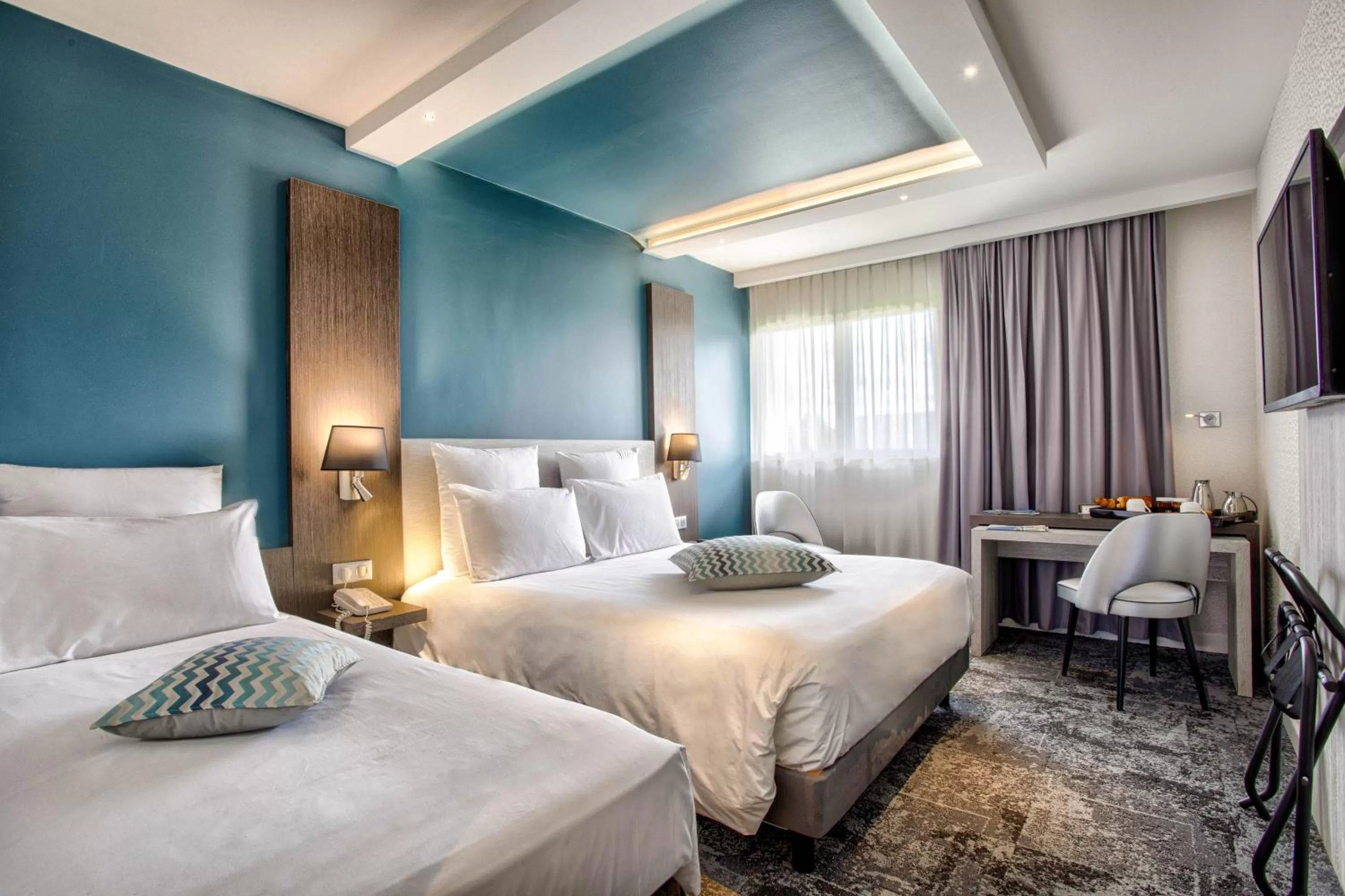 Bedroom, Bed in Mercure Cabourg Hôtel & Spa